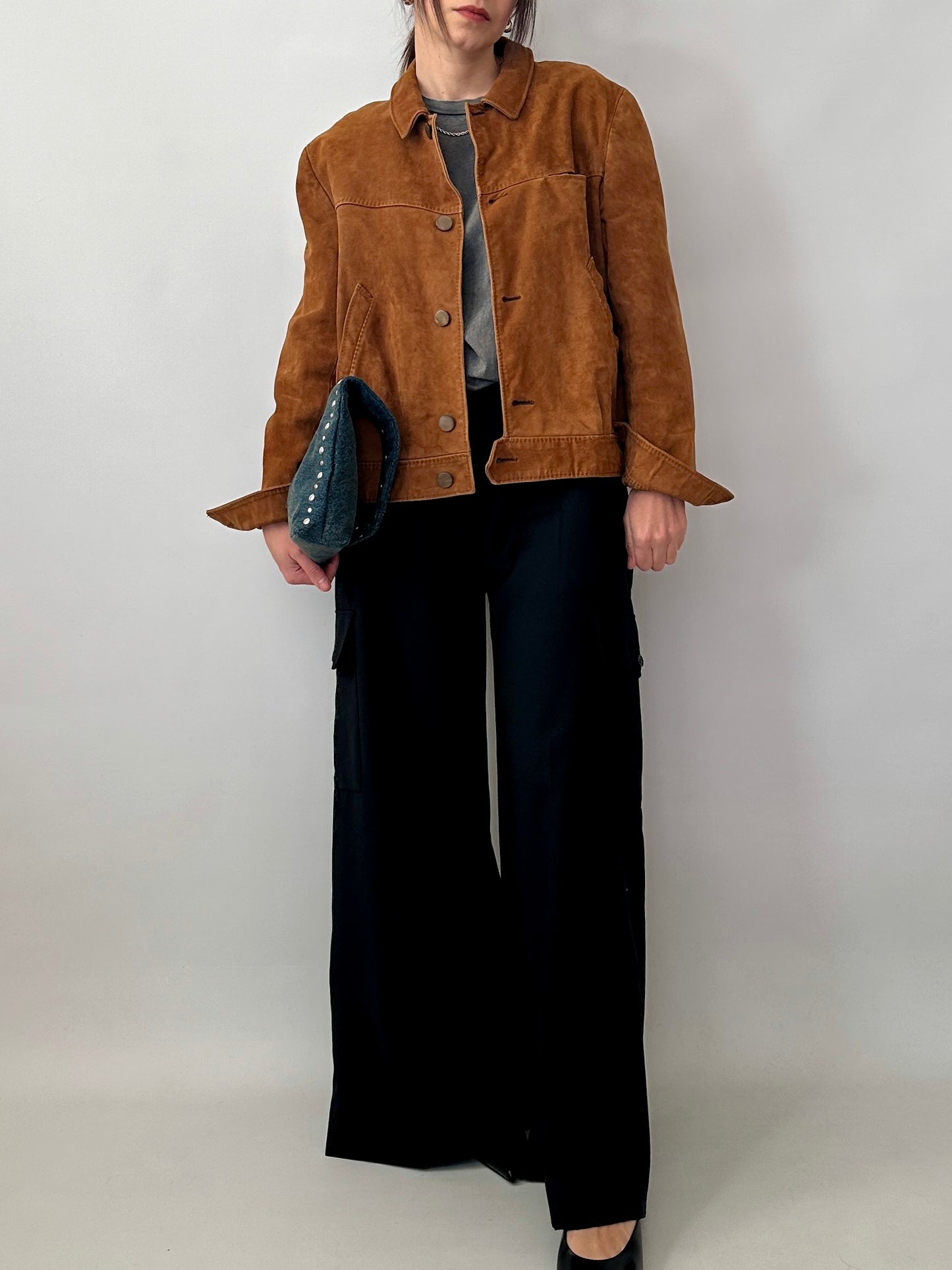 Real suede vintage jacket