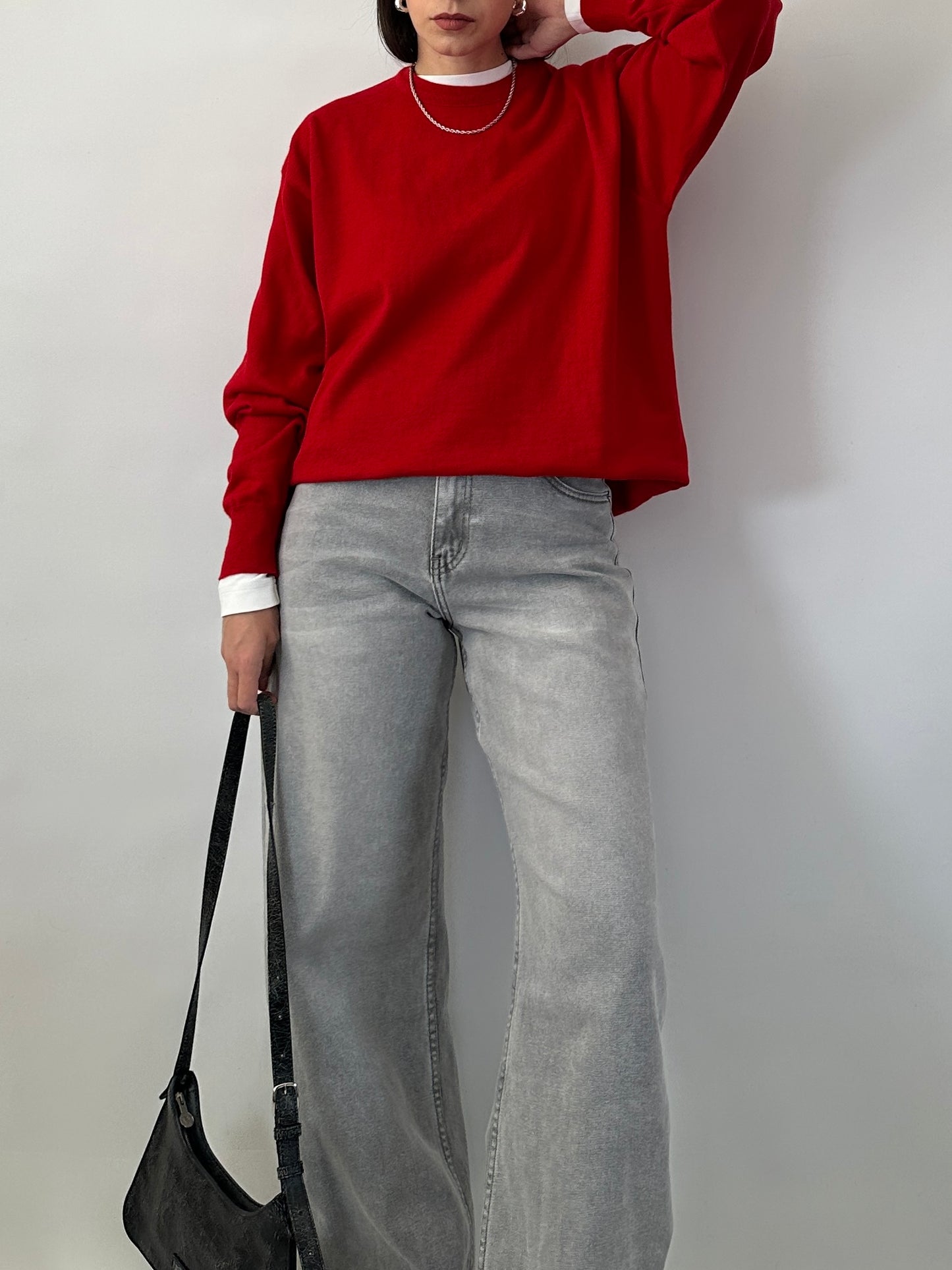 Essential red sweater