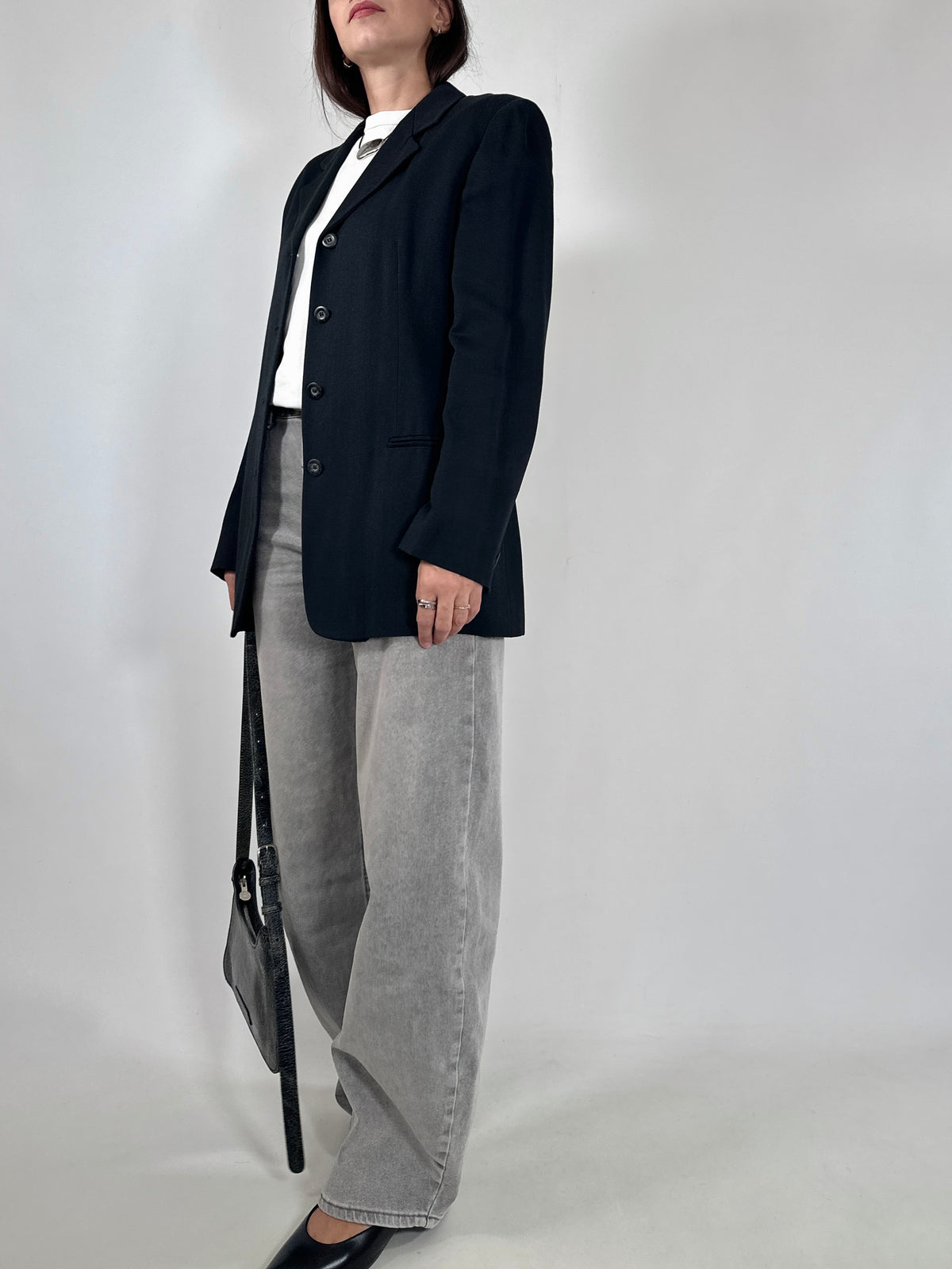 Marella Vintage Silk & Wool Blazer