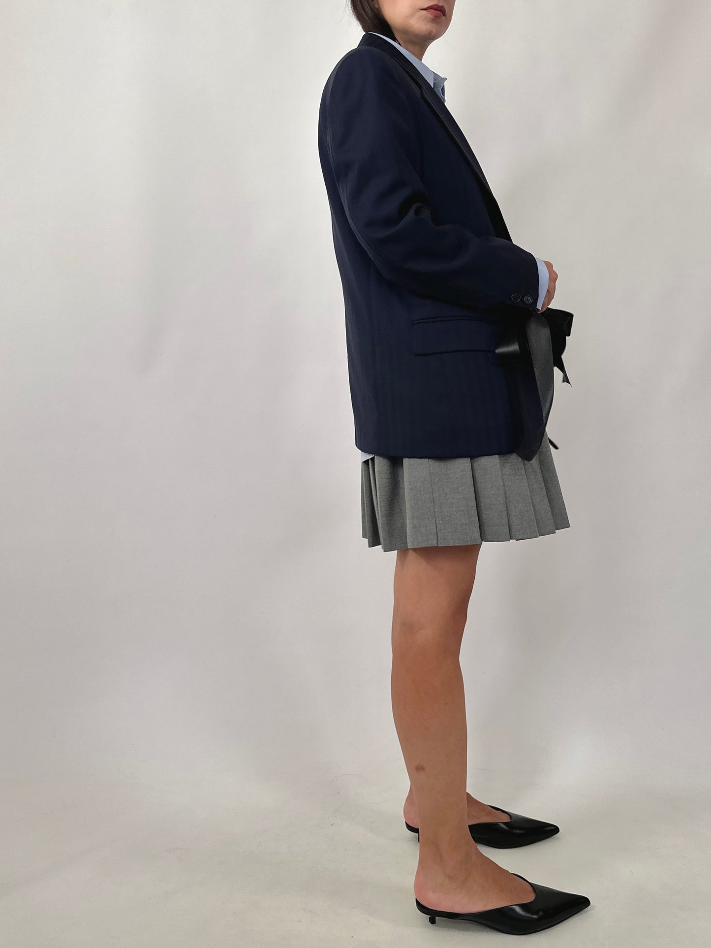 Valentino Tailored Navy Blazer
