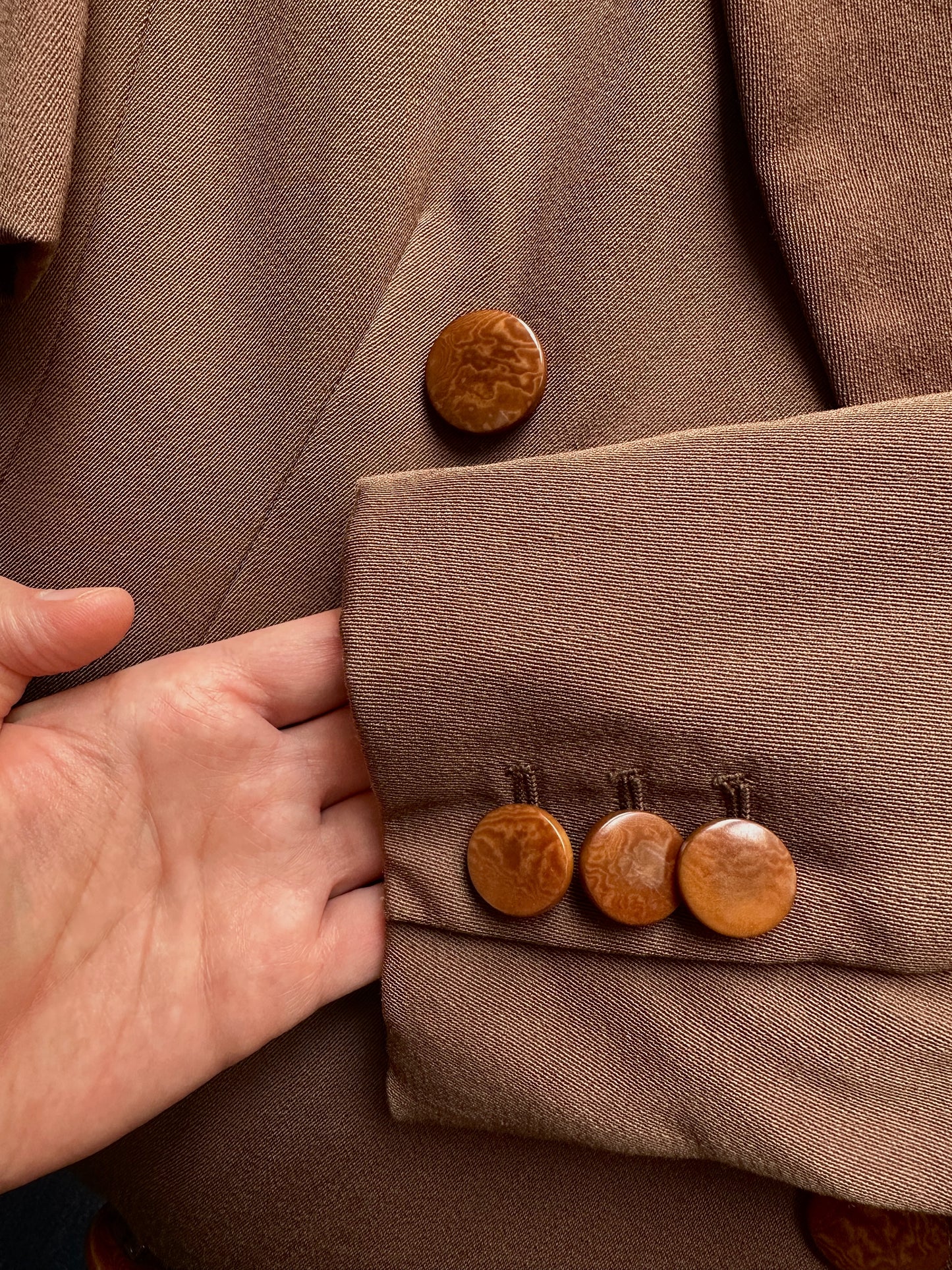 Sportmax chocolate blazer