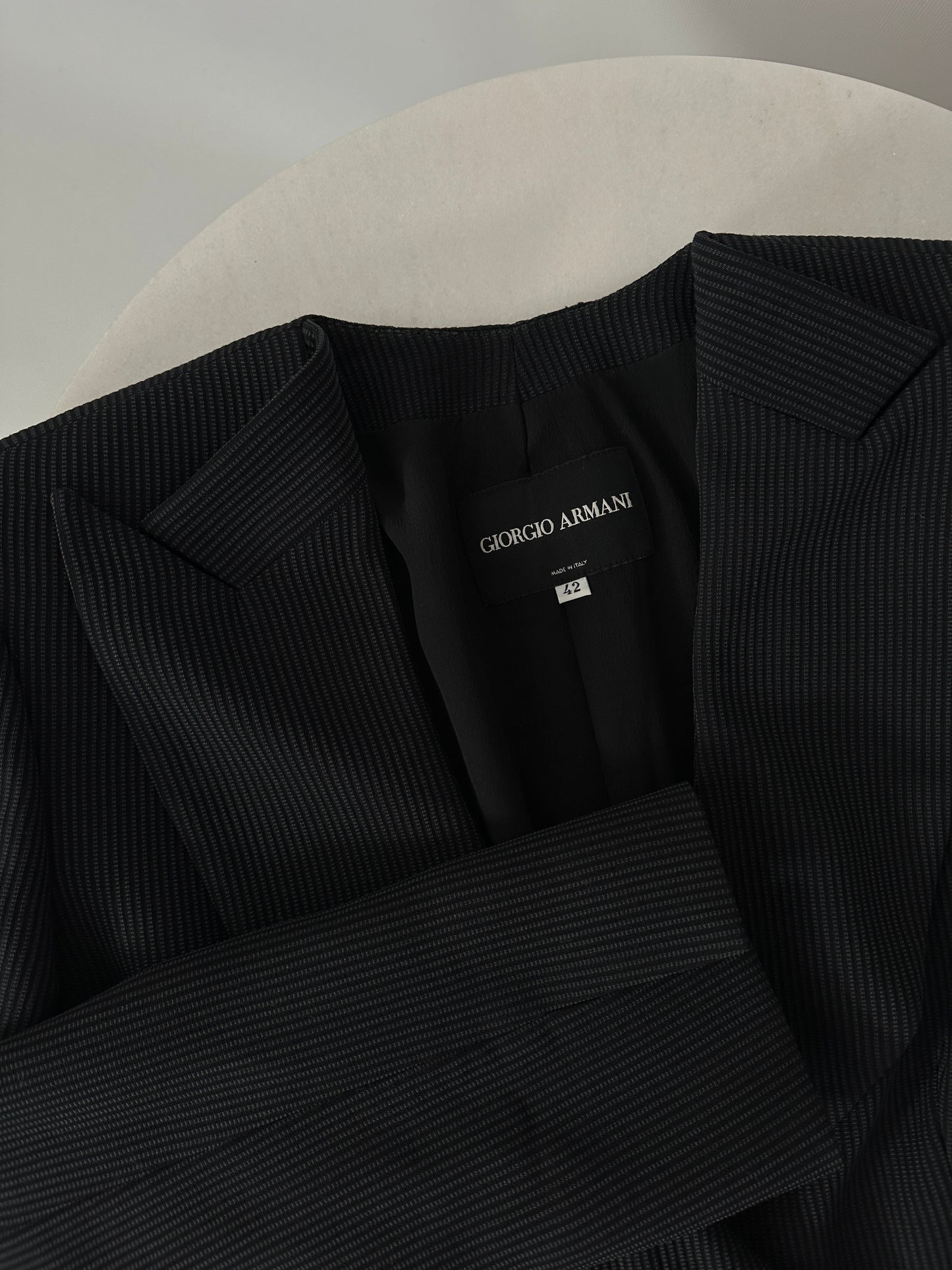 Giorgio Armani silk and wool blazer