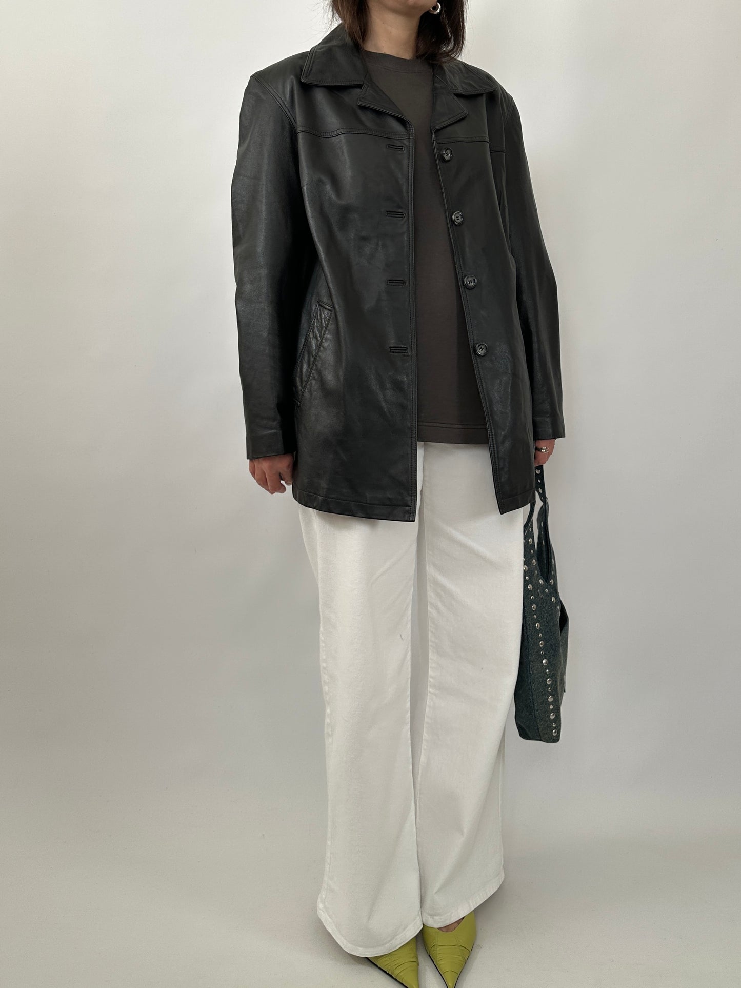 Vintage Soft Nappa Leather Jacket