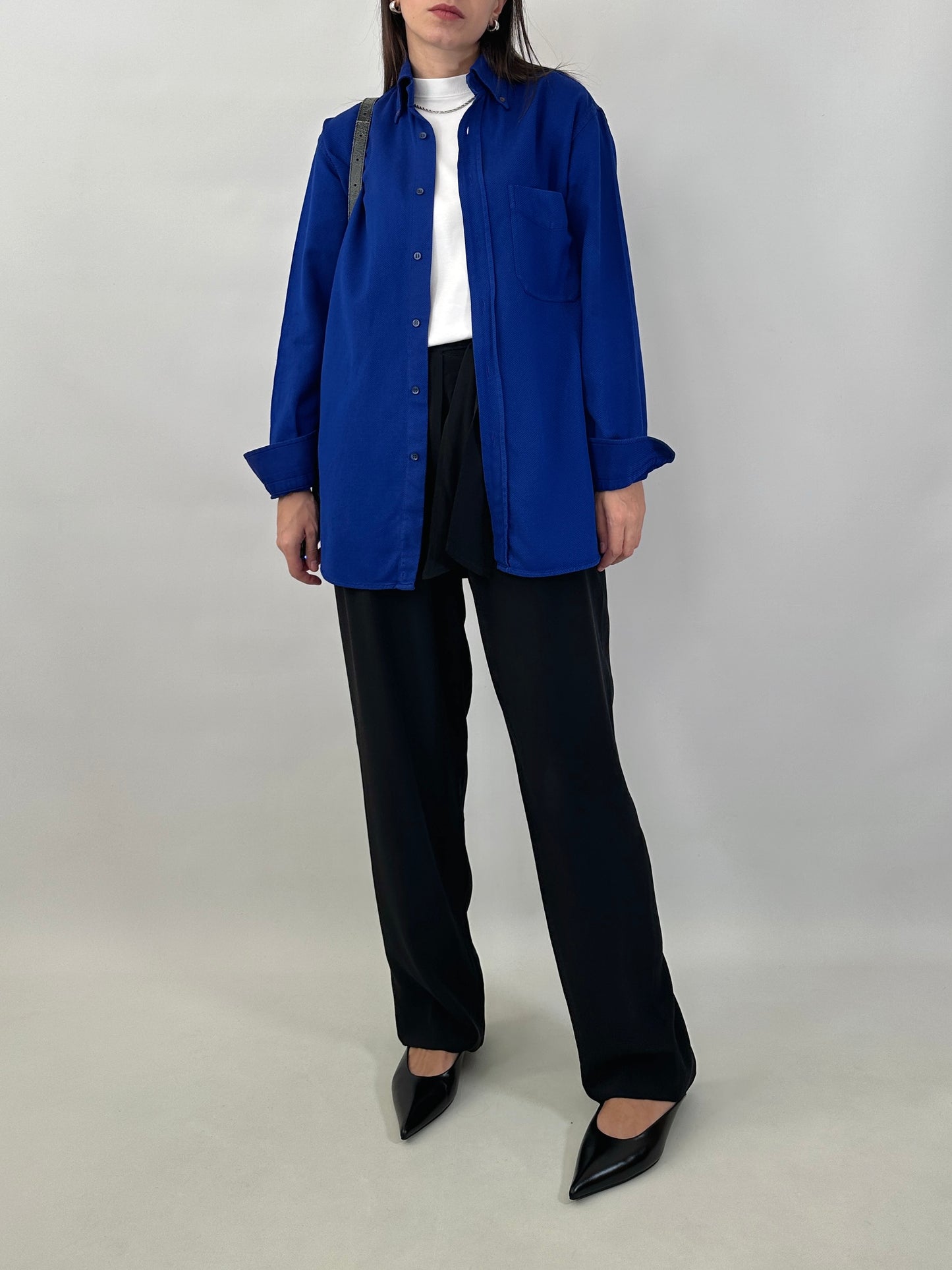 Givenchy royal blue shirt