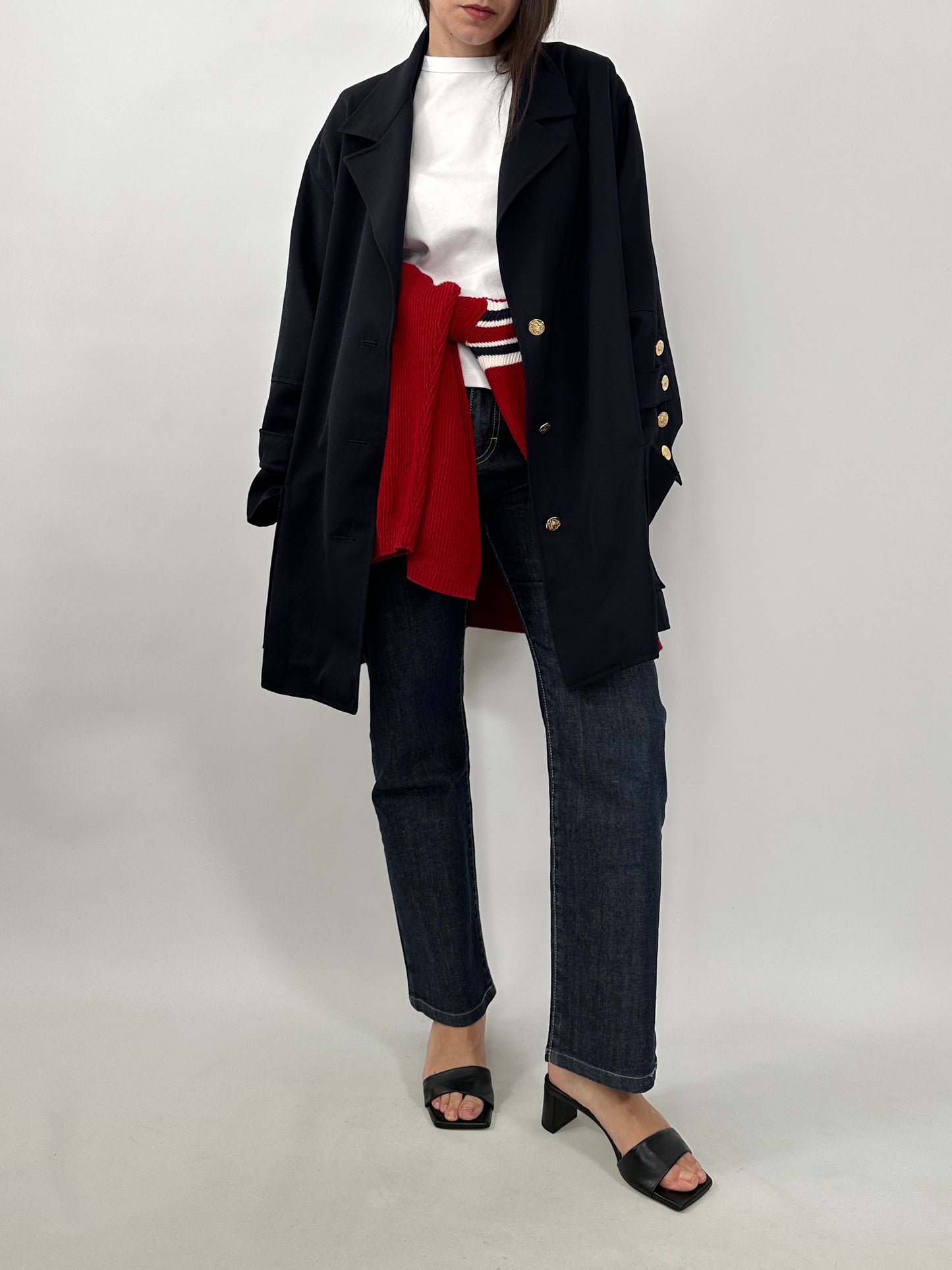 Vintage Lightweight Navy Jacket