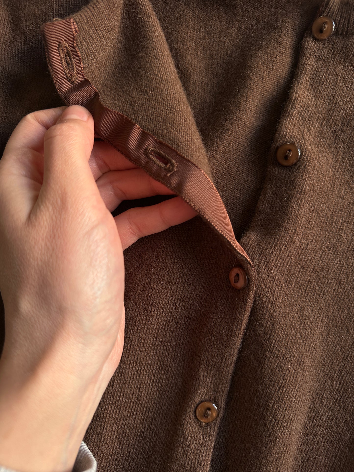 Lambswool Cardigan Made in Scotland