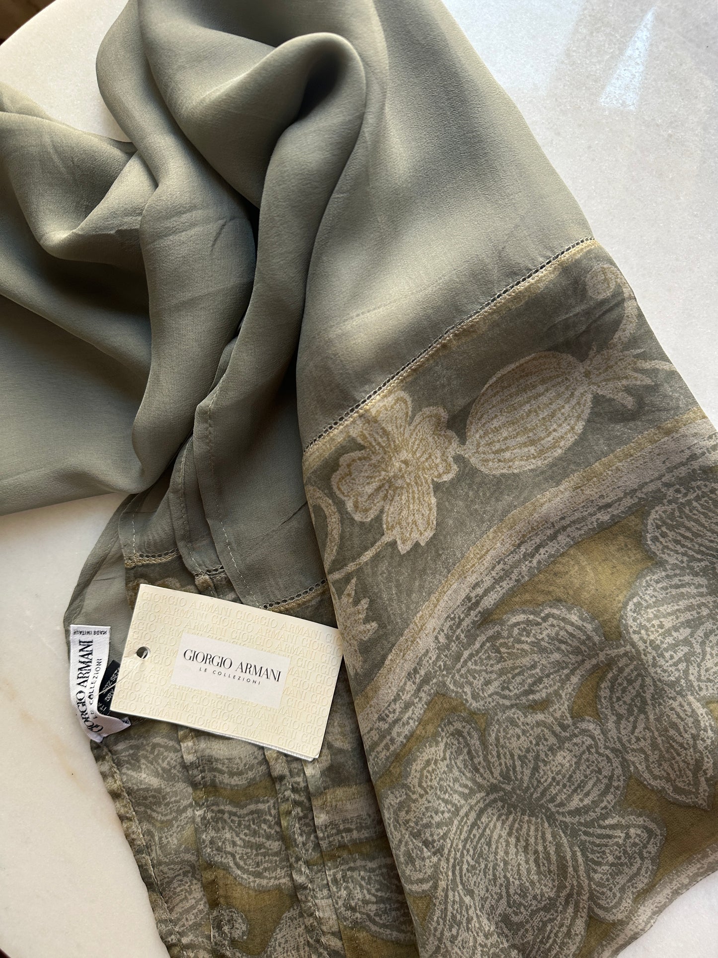 Giorgio Armani pure silk scarf