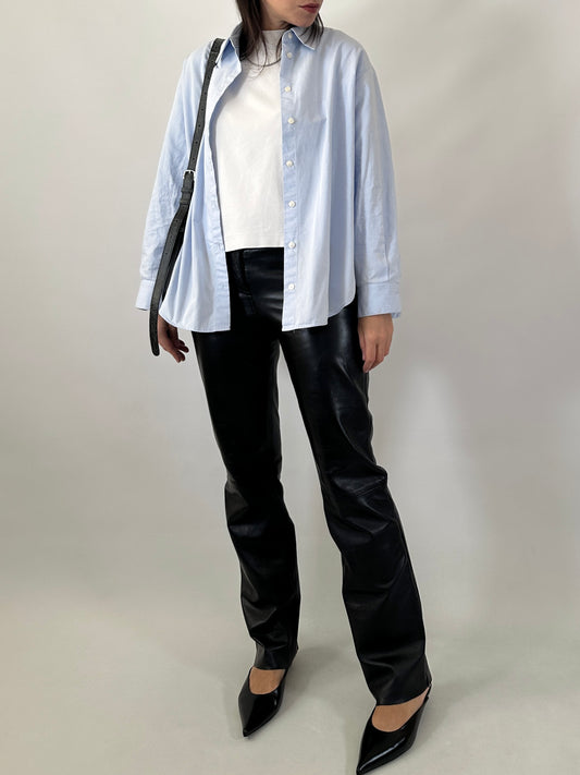 Gianfranco Ferré soft lambskin trousers