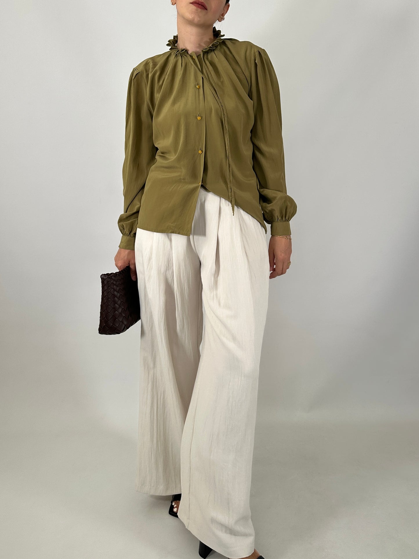 Vintage pure silk shirt