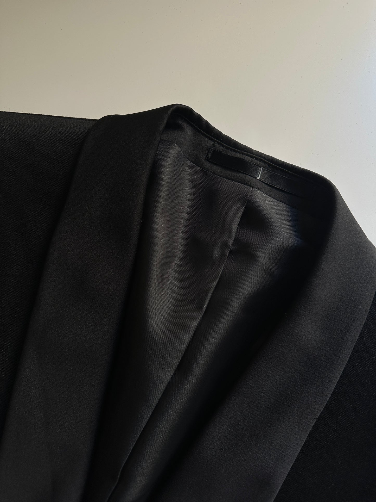 Vintage Black Tuxedo Blazer