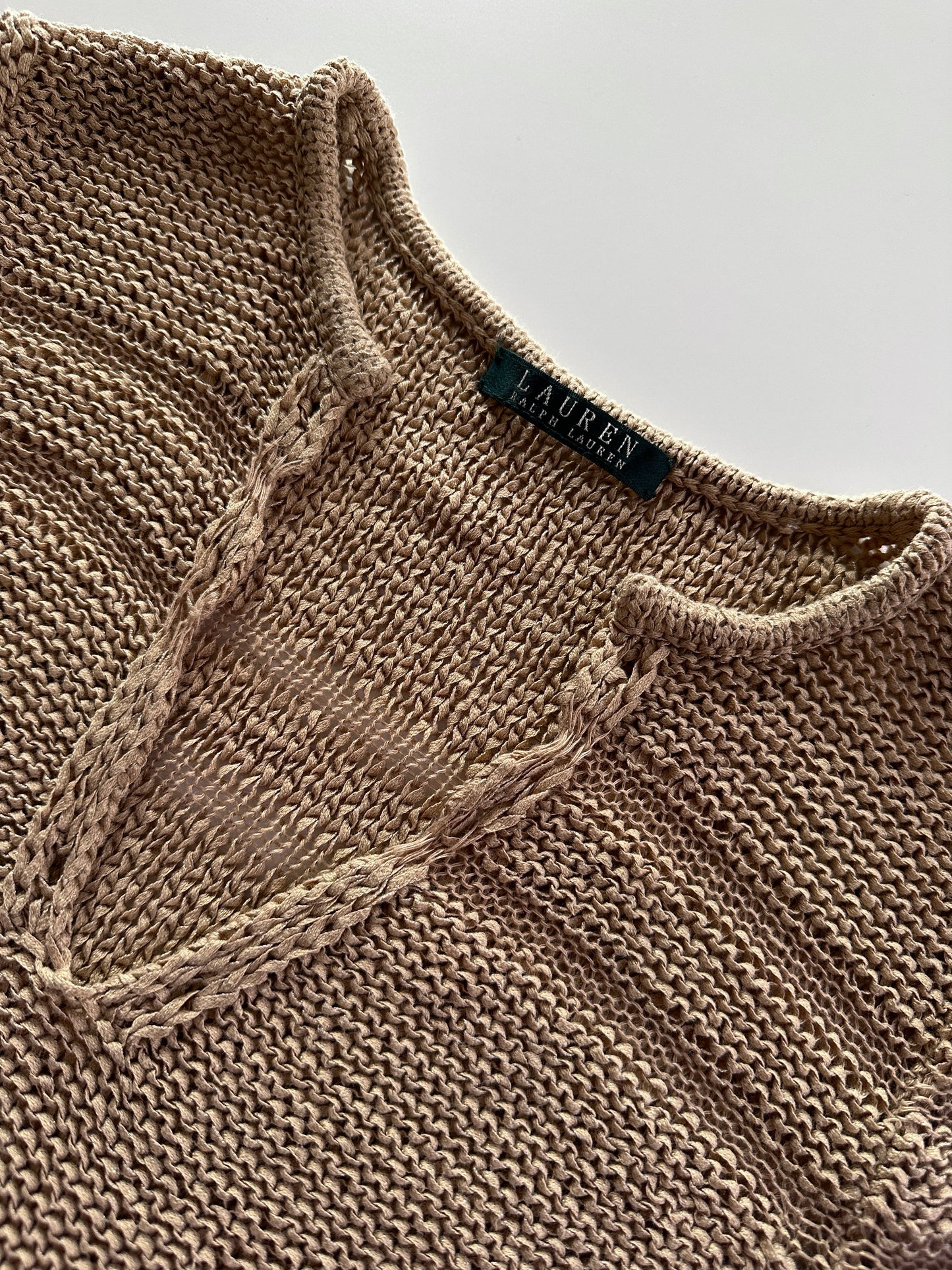 Ralph Lauren Open-Knit Pullover