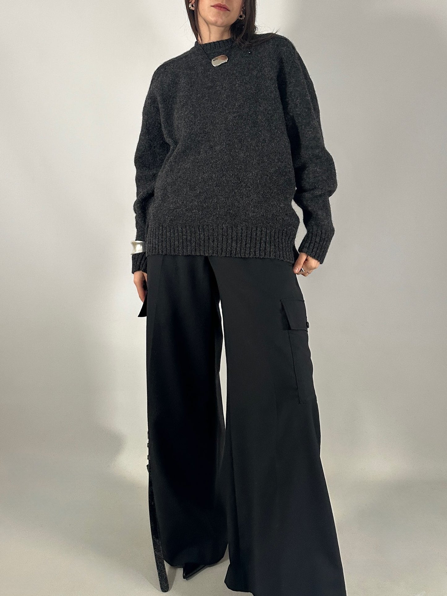 Pure new wool sweater