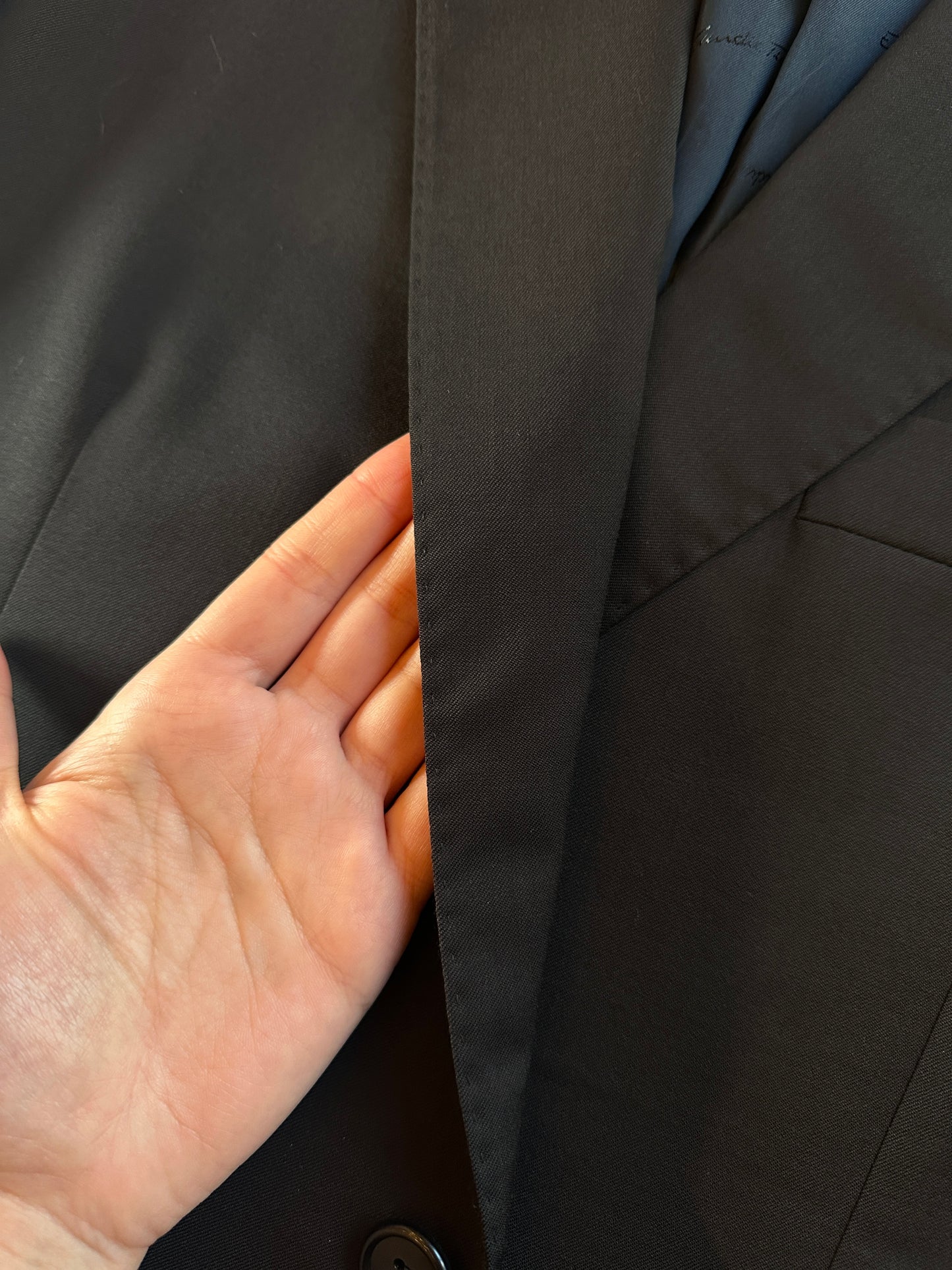 Vintage Black Tailored Blazer