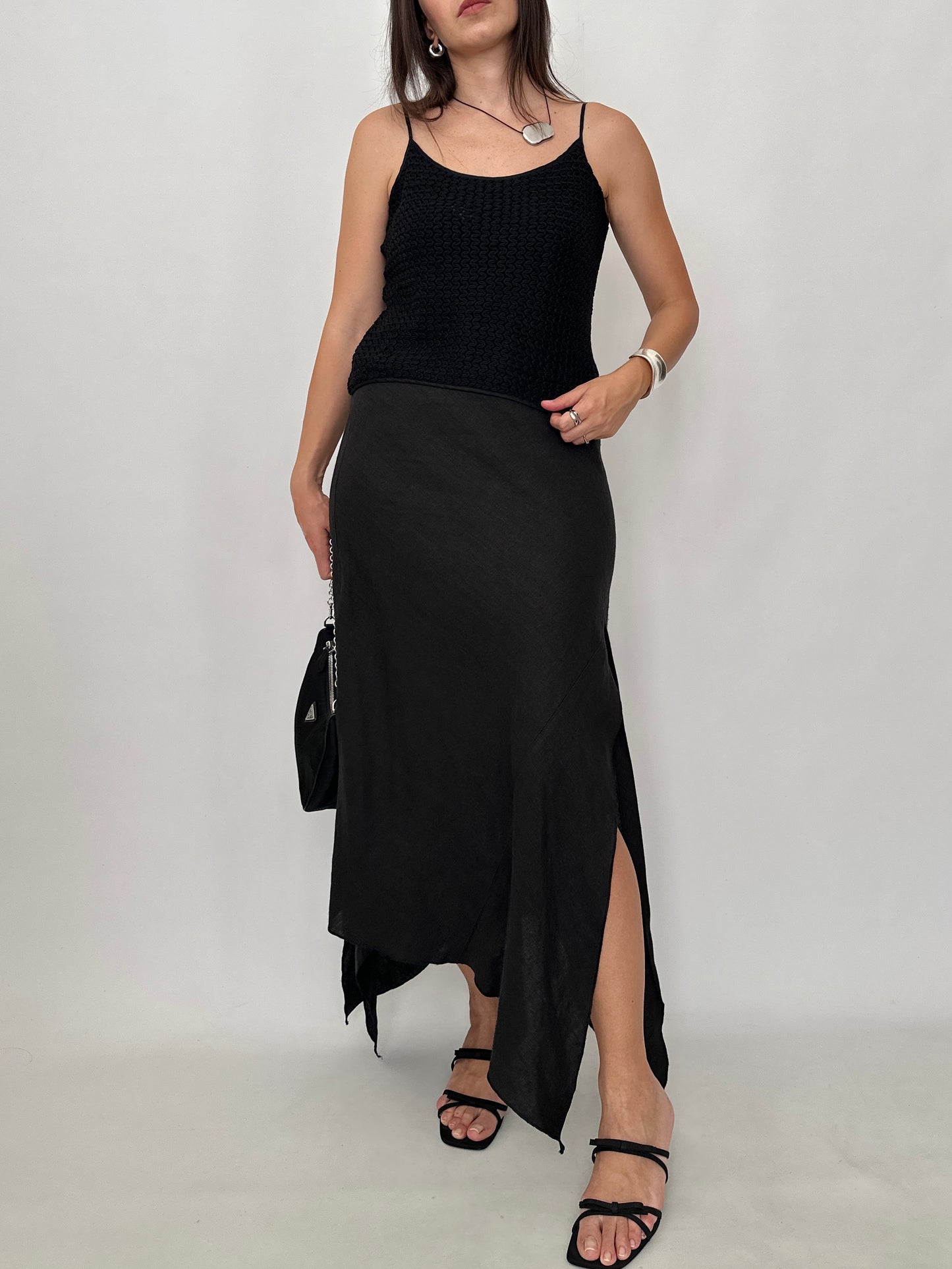 Armani Textured Knit Cami Top