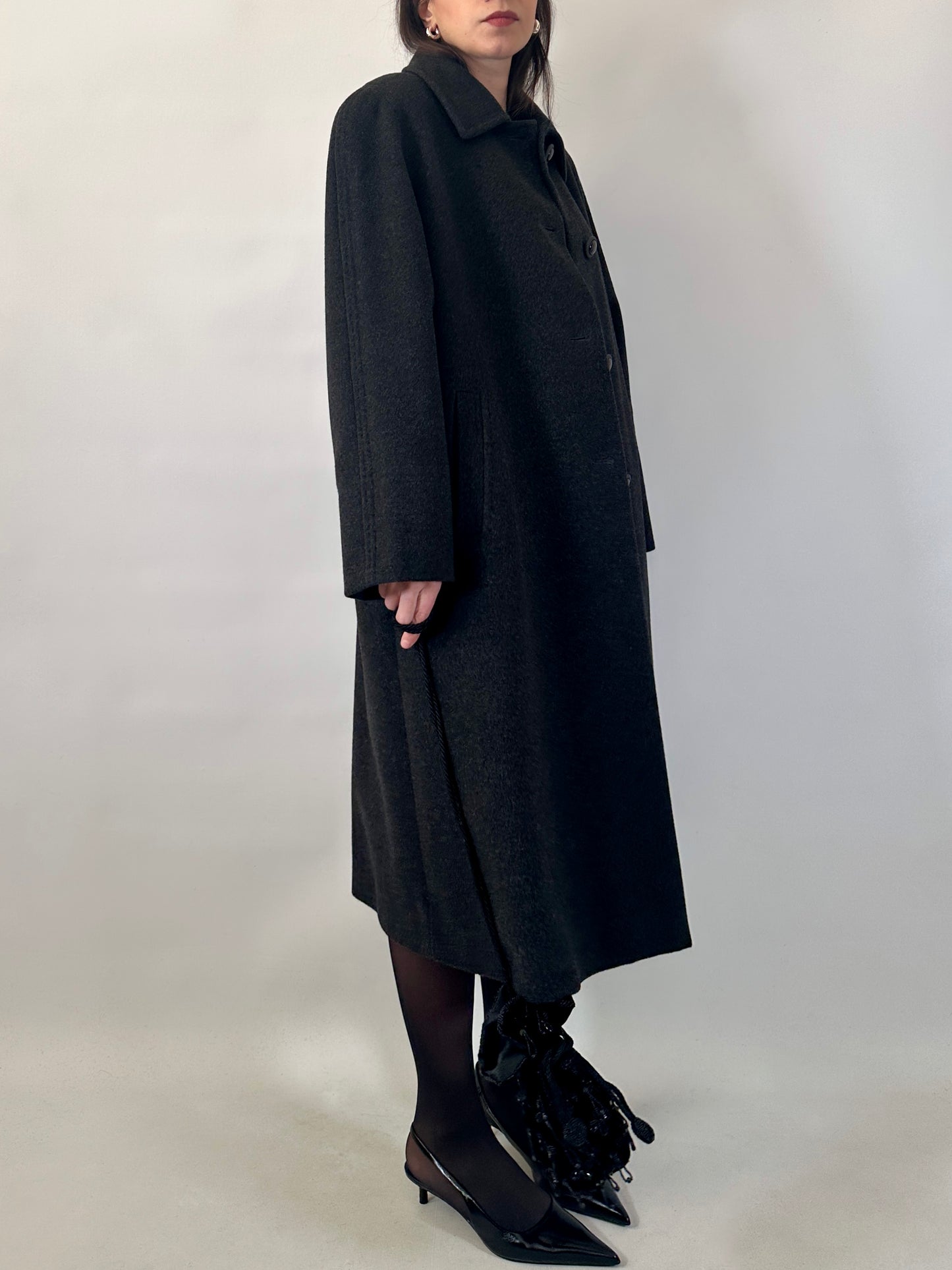 Vintage Wool & Cashmere Coat