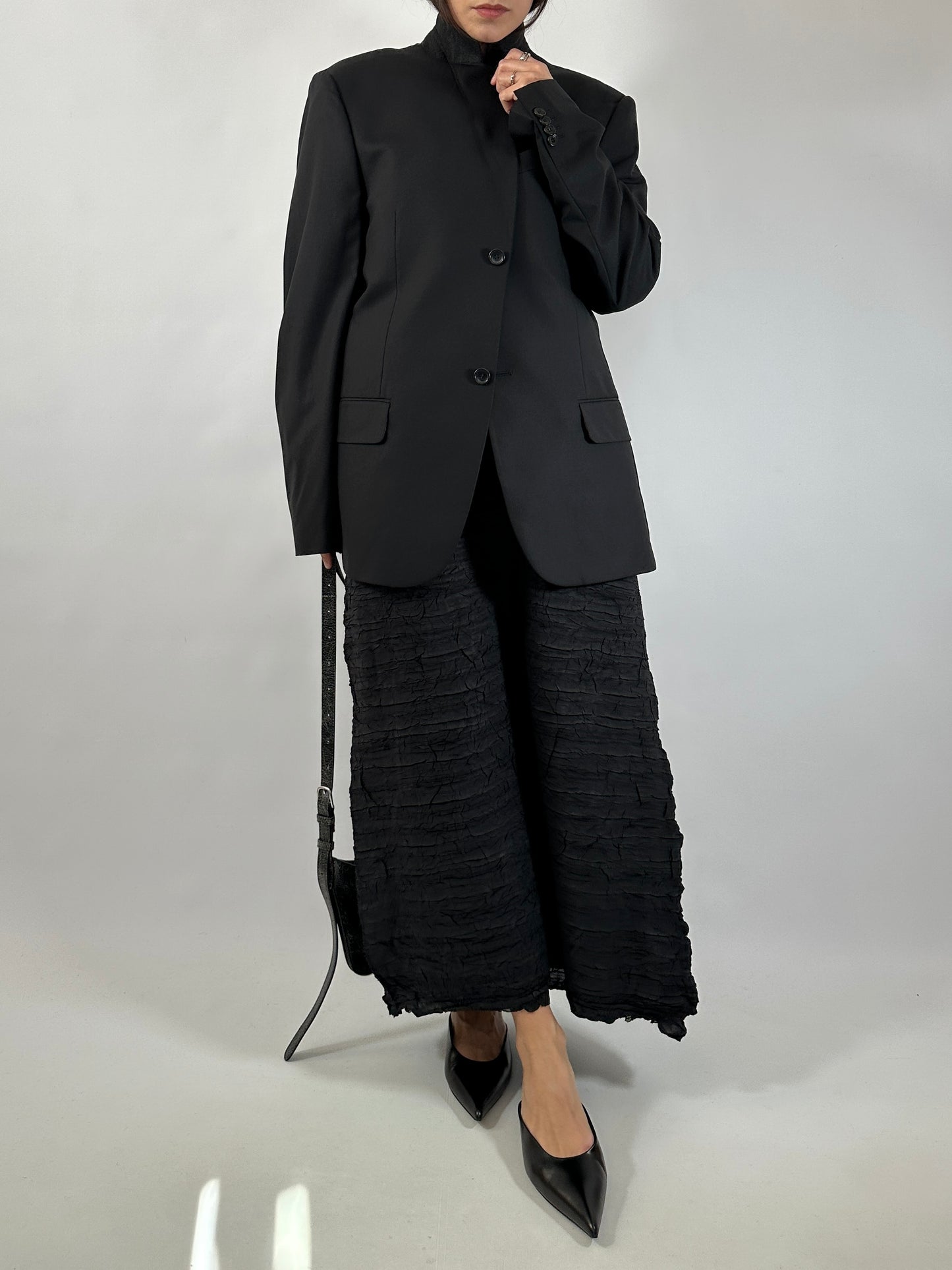 Classic Tailored Black Blazer