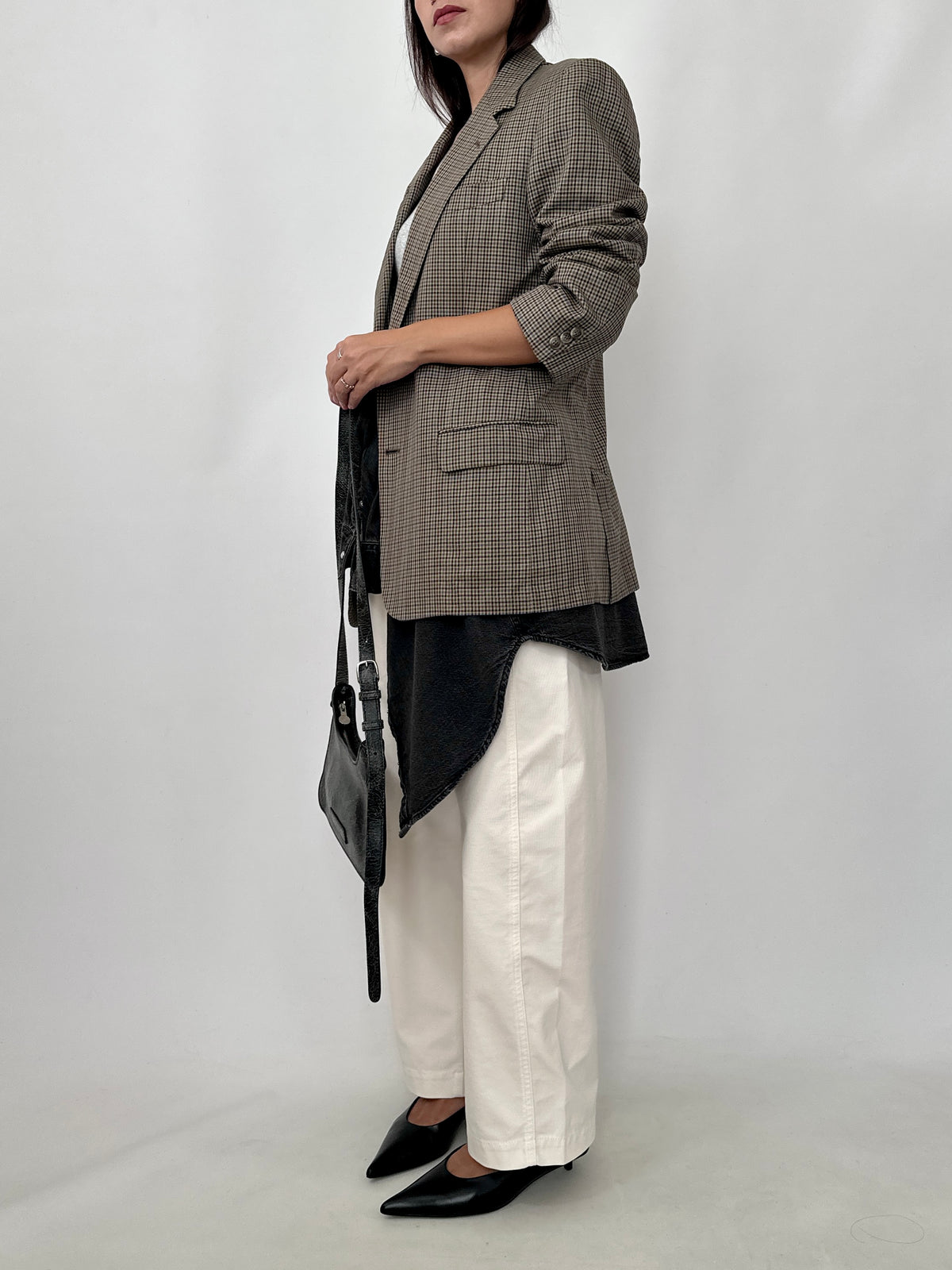 Valentino Prince of Wales Cotton Blazer