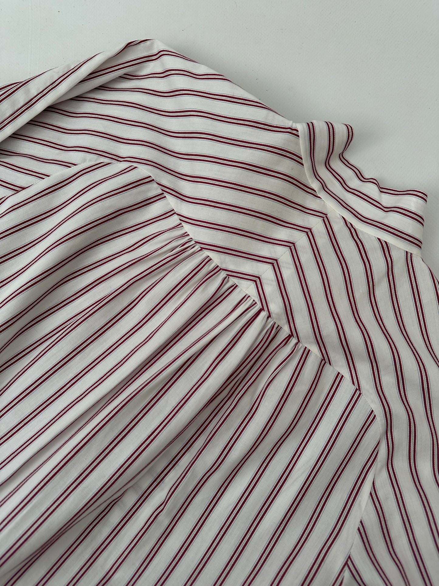 Handmade vintage striped shirt