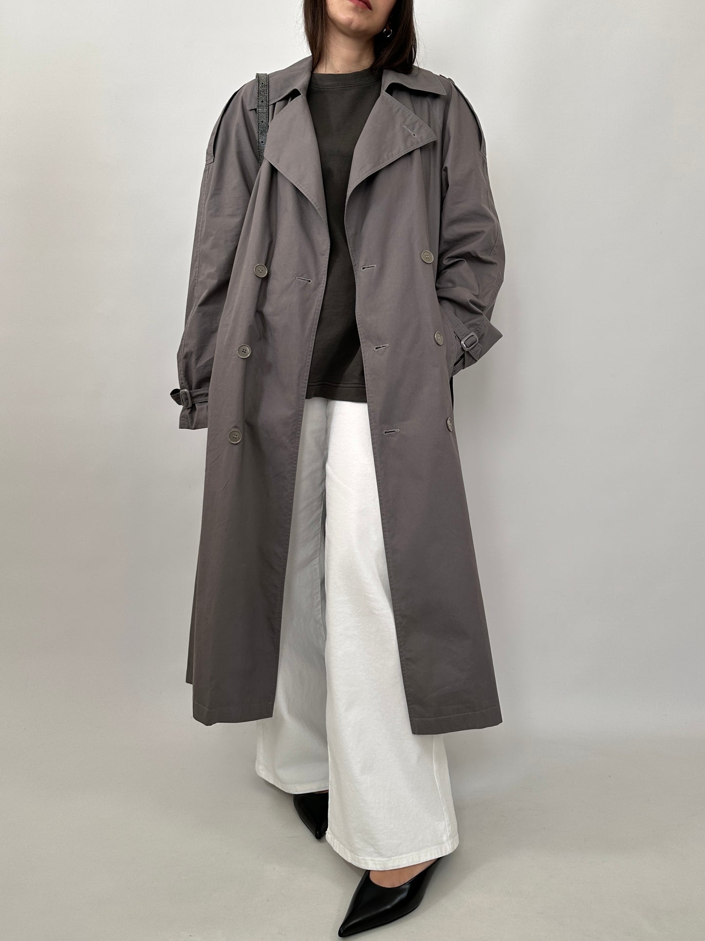 Vintage Pure Cotton Trench Coat