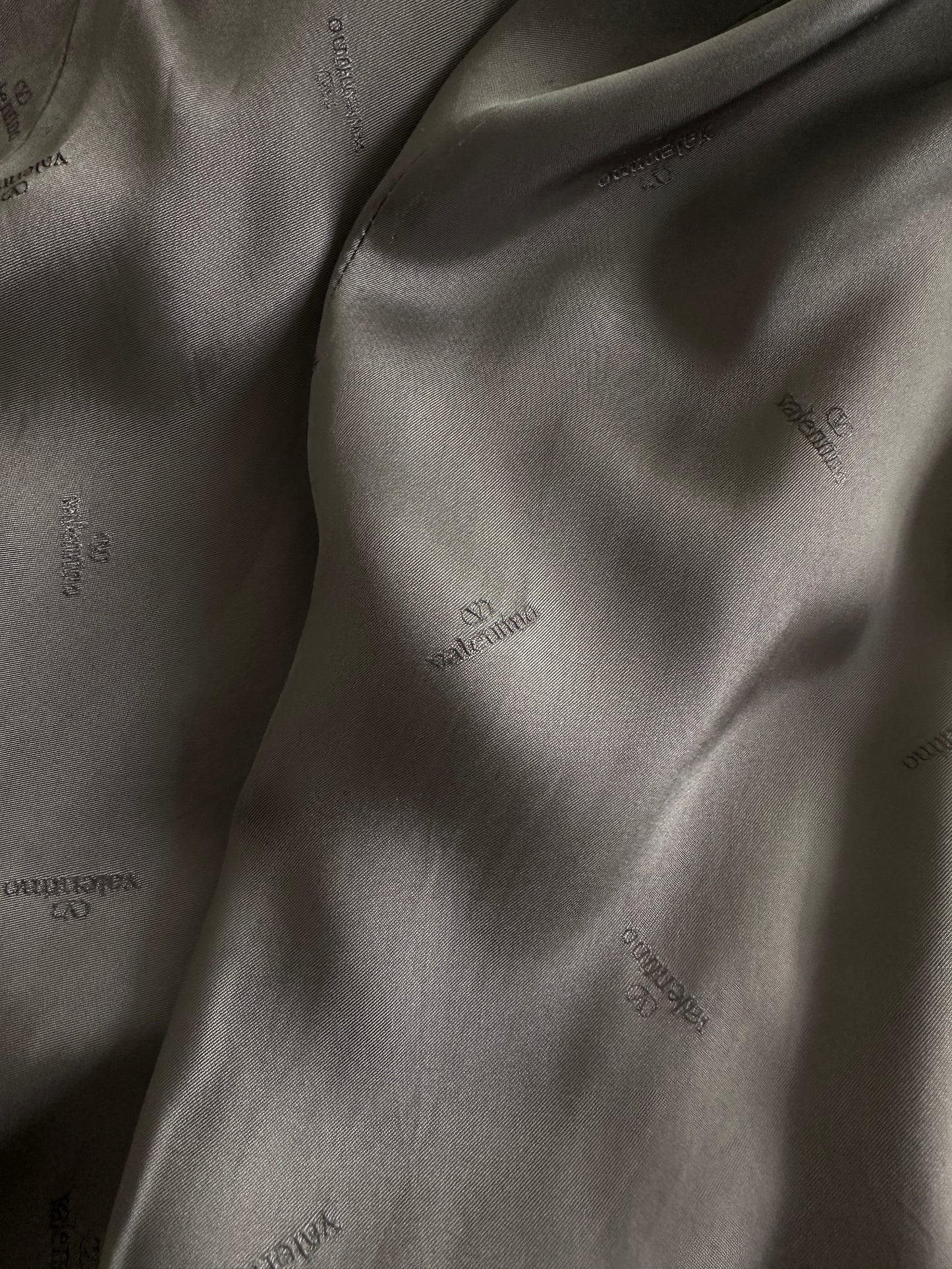 Vintage Valentino Check Wool Blazer