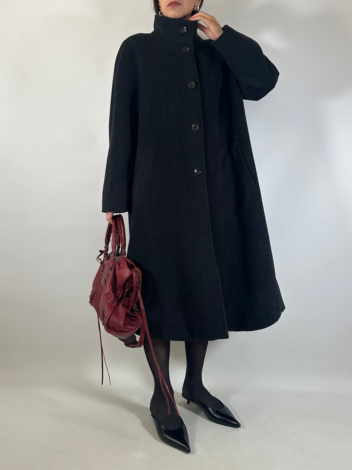 Vintage Wool & Angora Coat