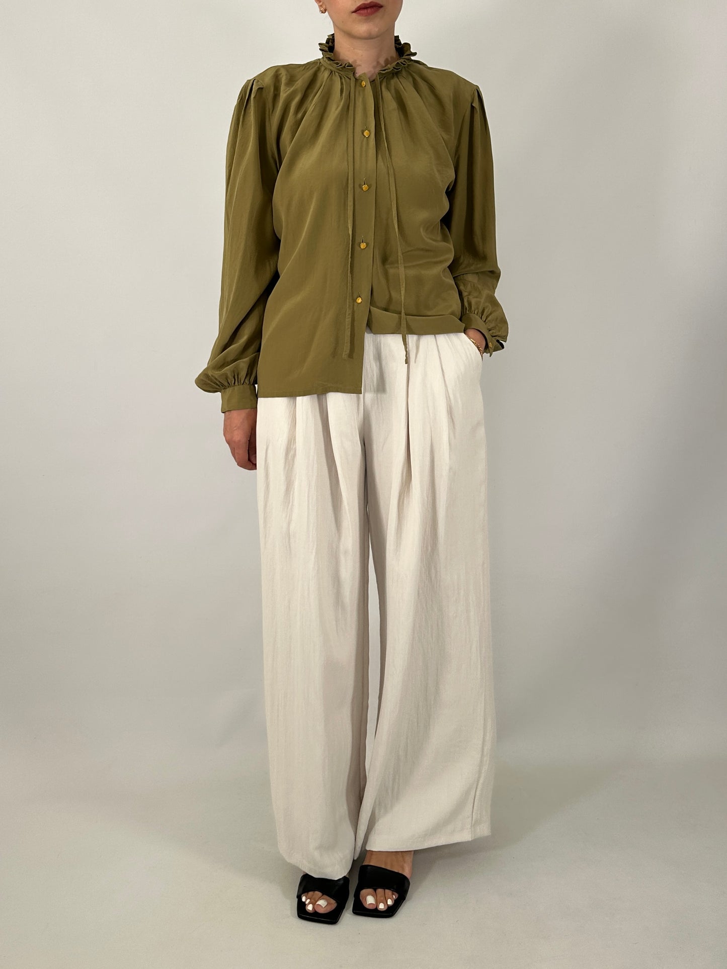 Vintage pure silk shirt