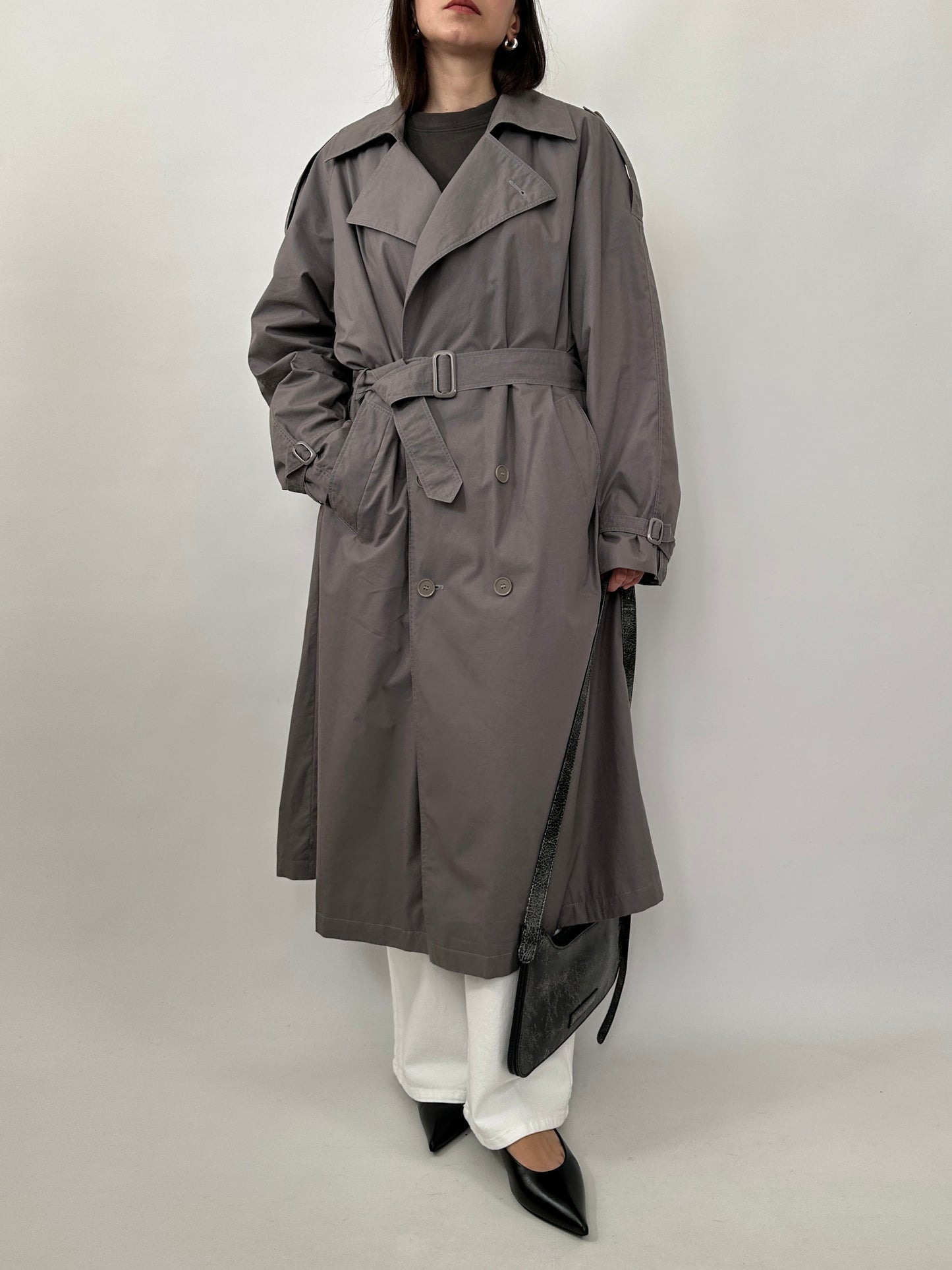 Vintage Pure Cotton Trench Coat