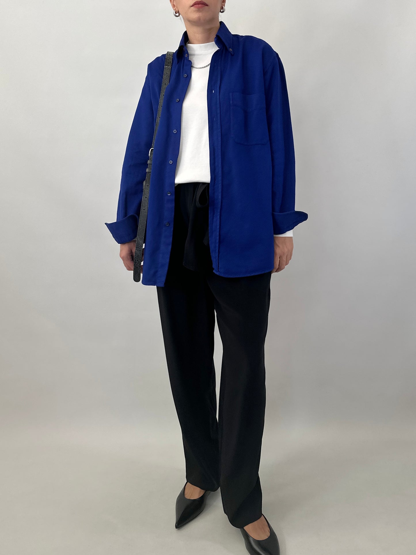 Givenchy royal blue shirt