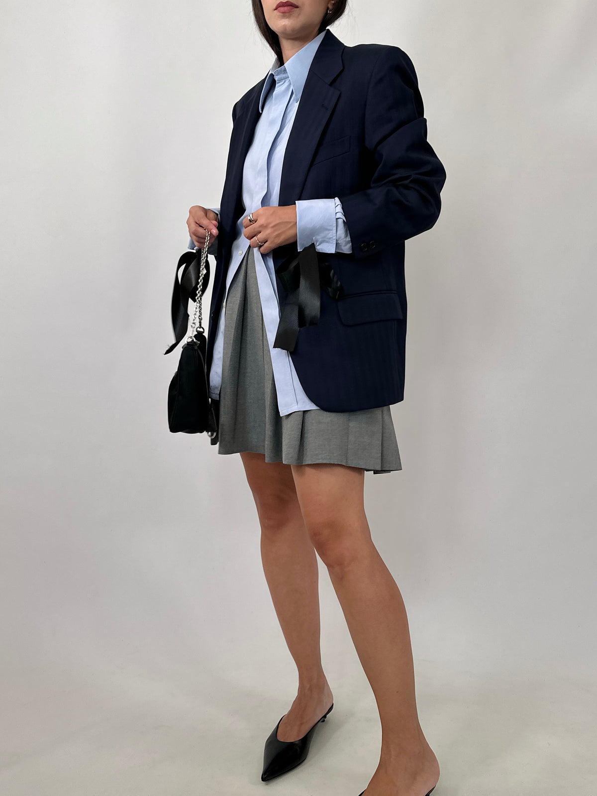 Valentino Tailored Navy Blazer