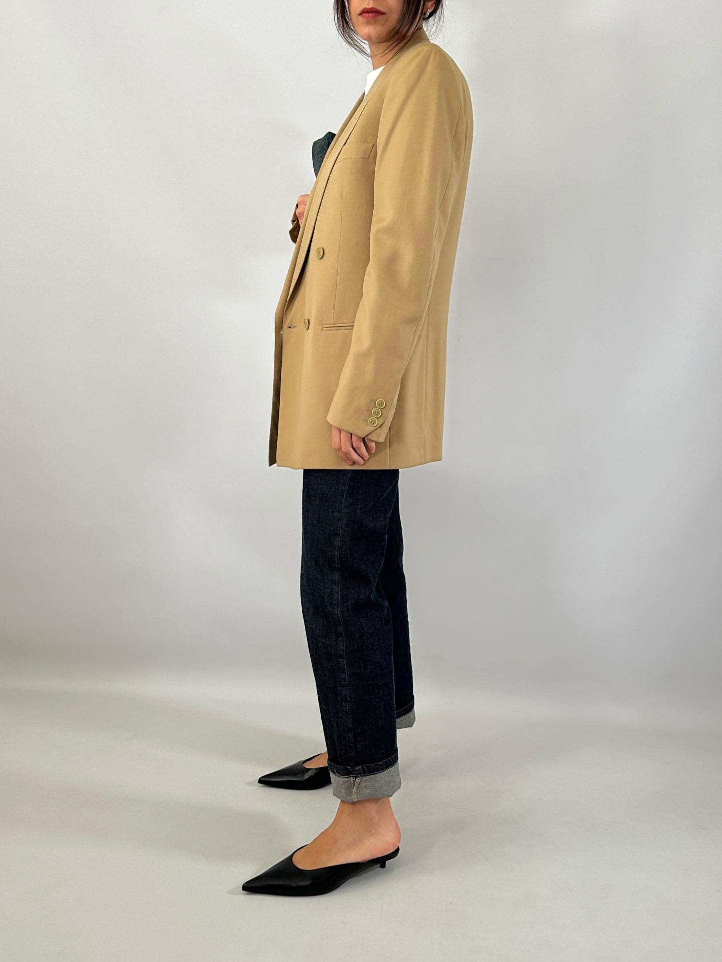 Double-breasted vintage blazer
