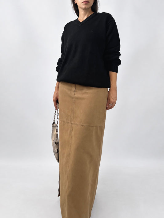 100% Cotton V-Neck Sweater