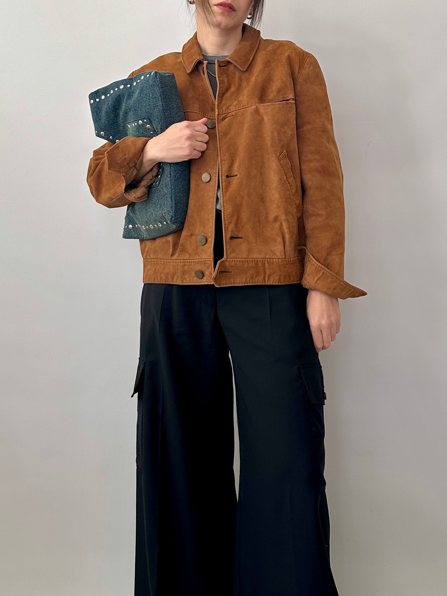 Real suede vintage jacket