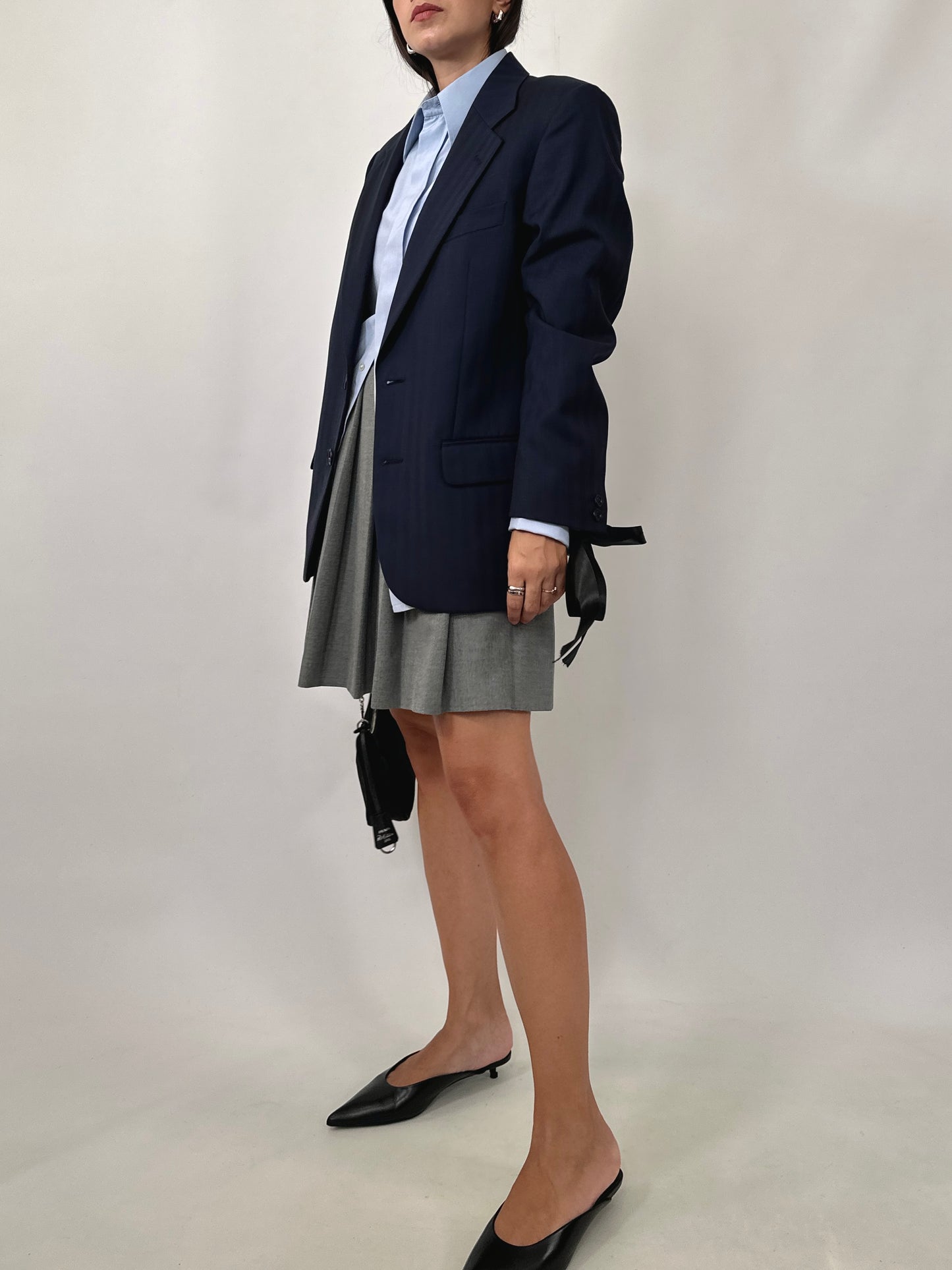 Valentino Tailored Navy Blazer