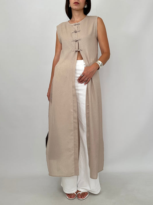 Long Frog Closure Top