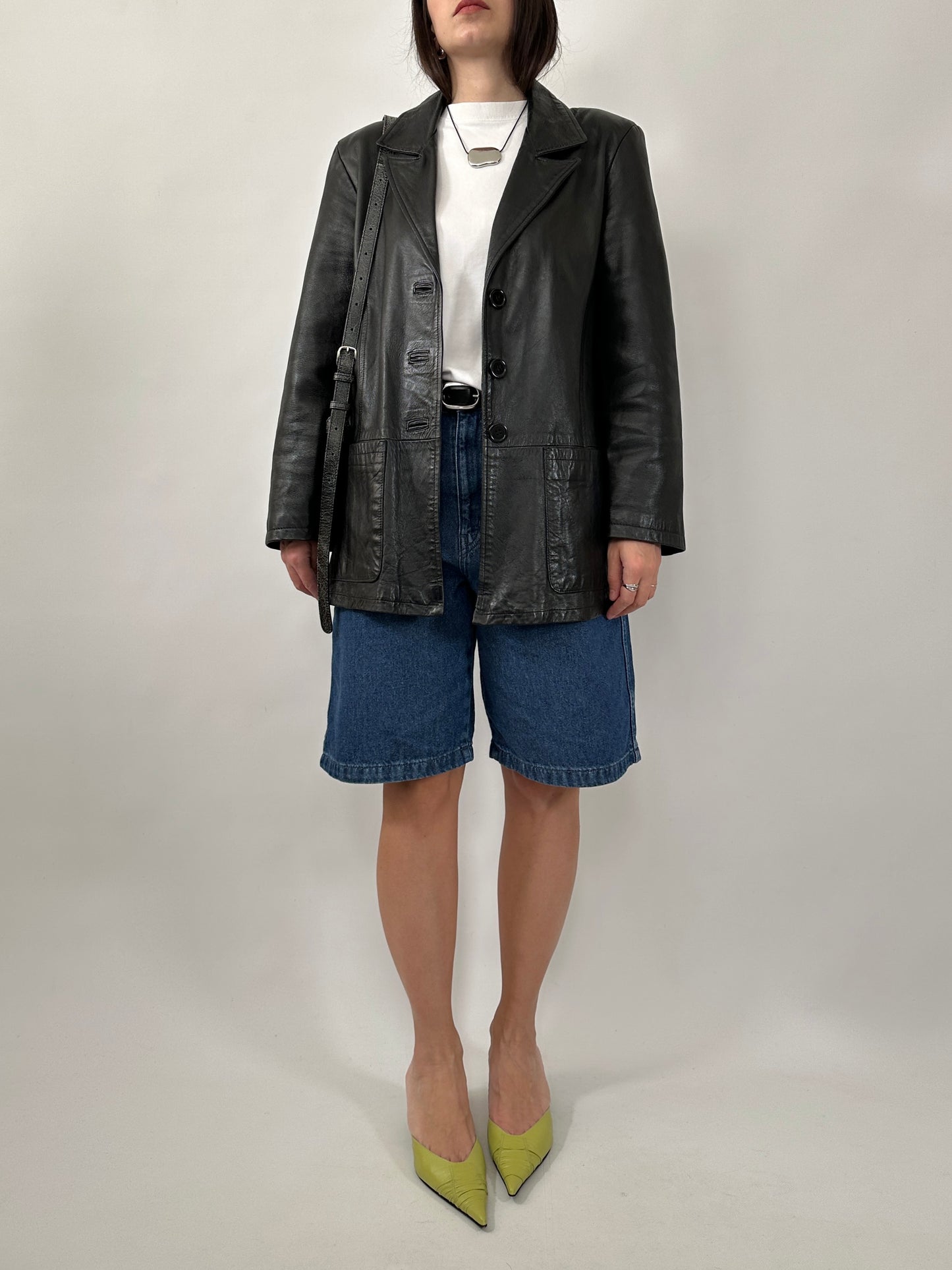 Vintage Classic Leather Jacket