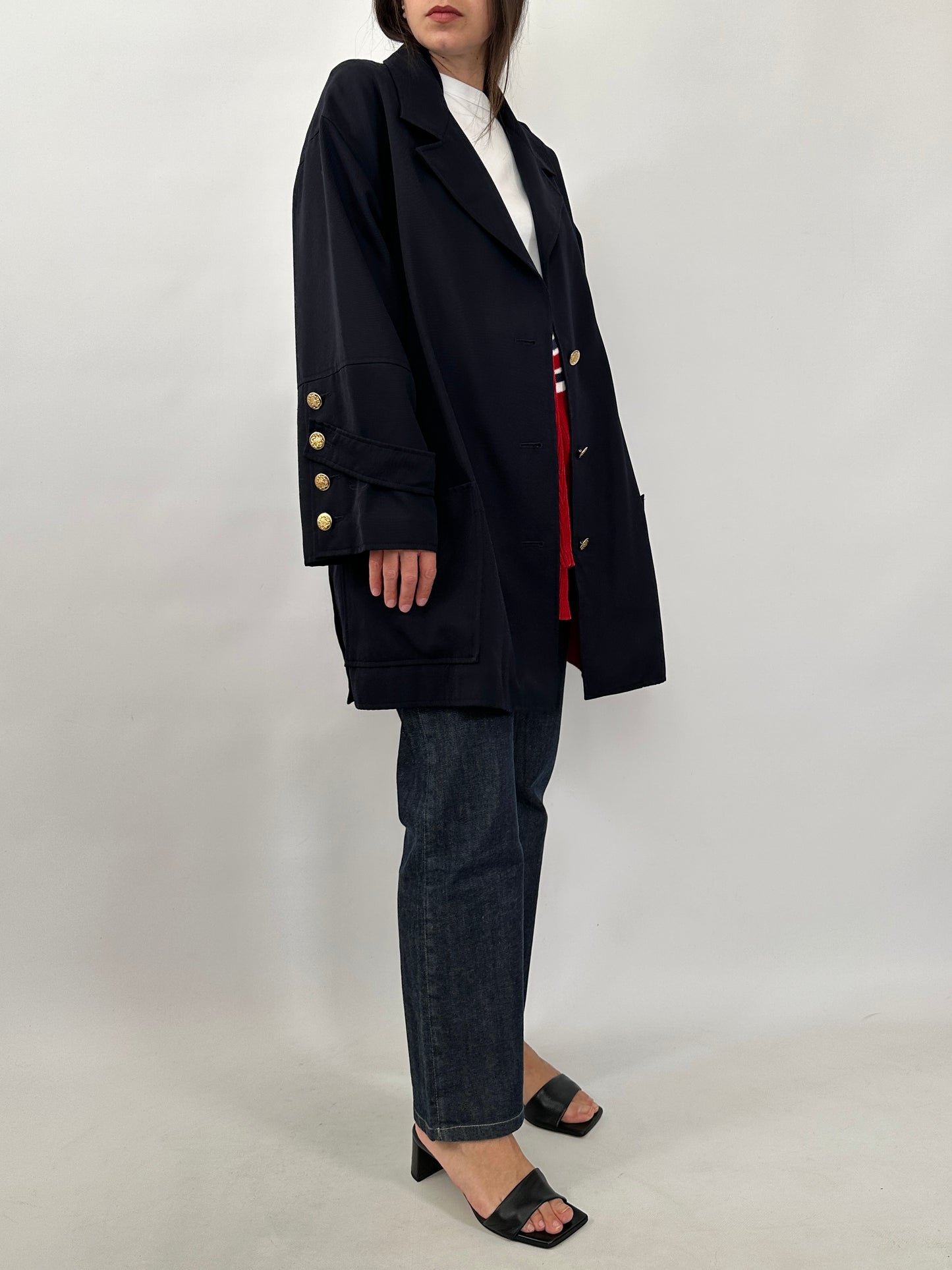 Vintage Lightweight Navy Jacket