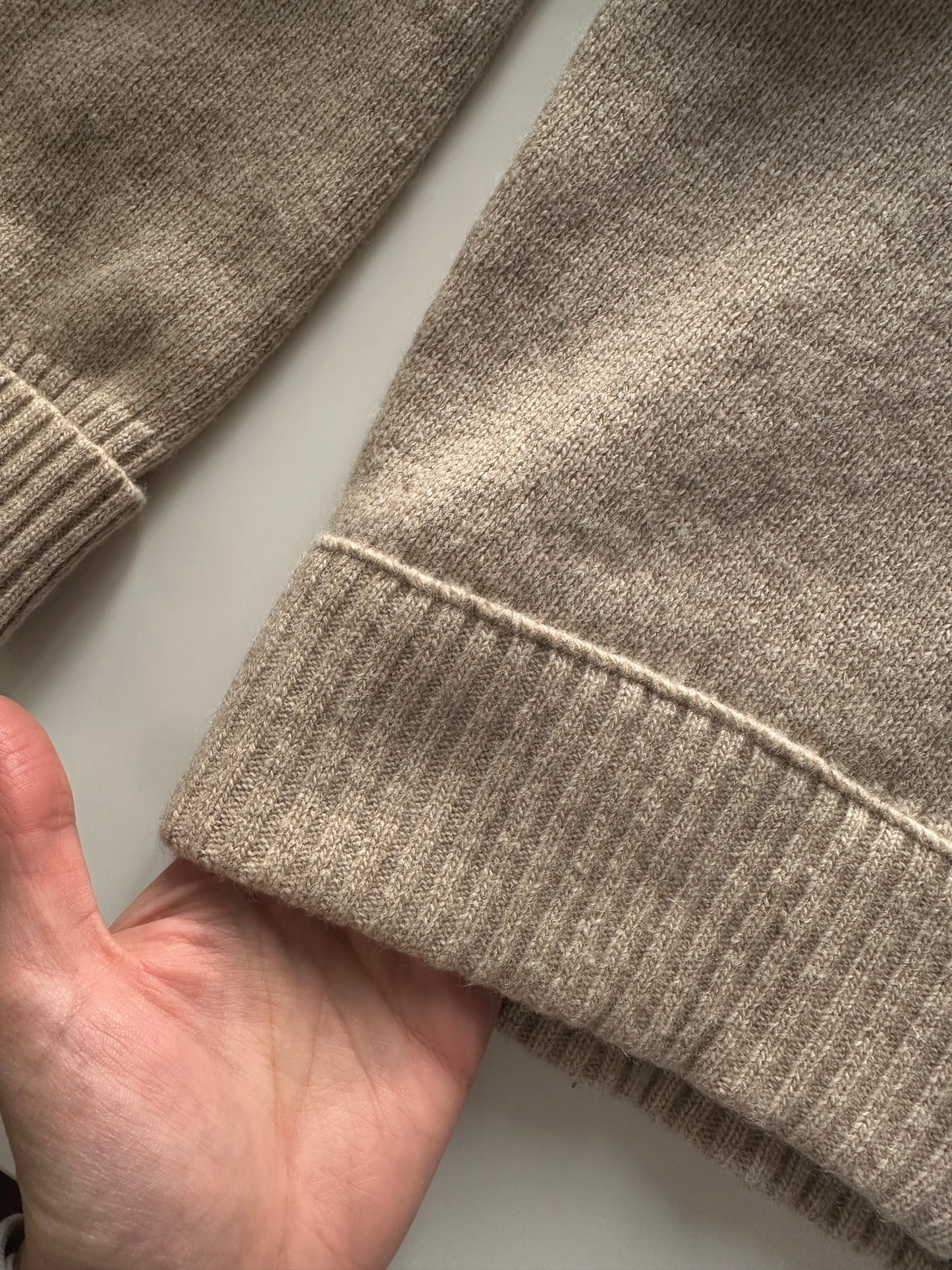 Soft Lambswool Zip Cardigan