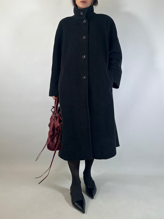 Vintage Wool & Angora Coat