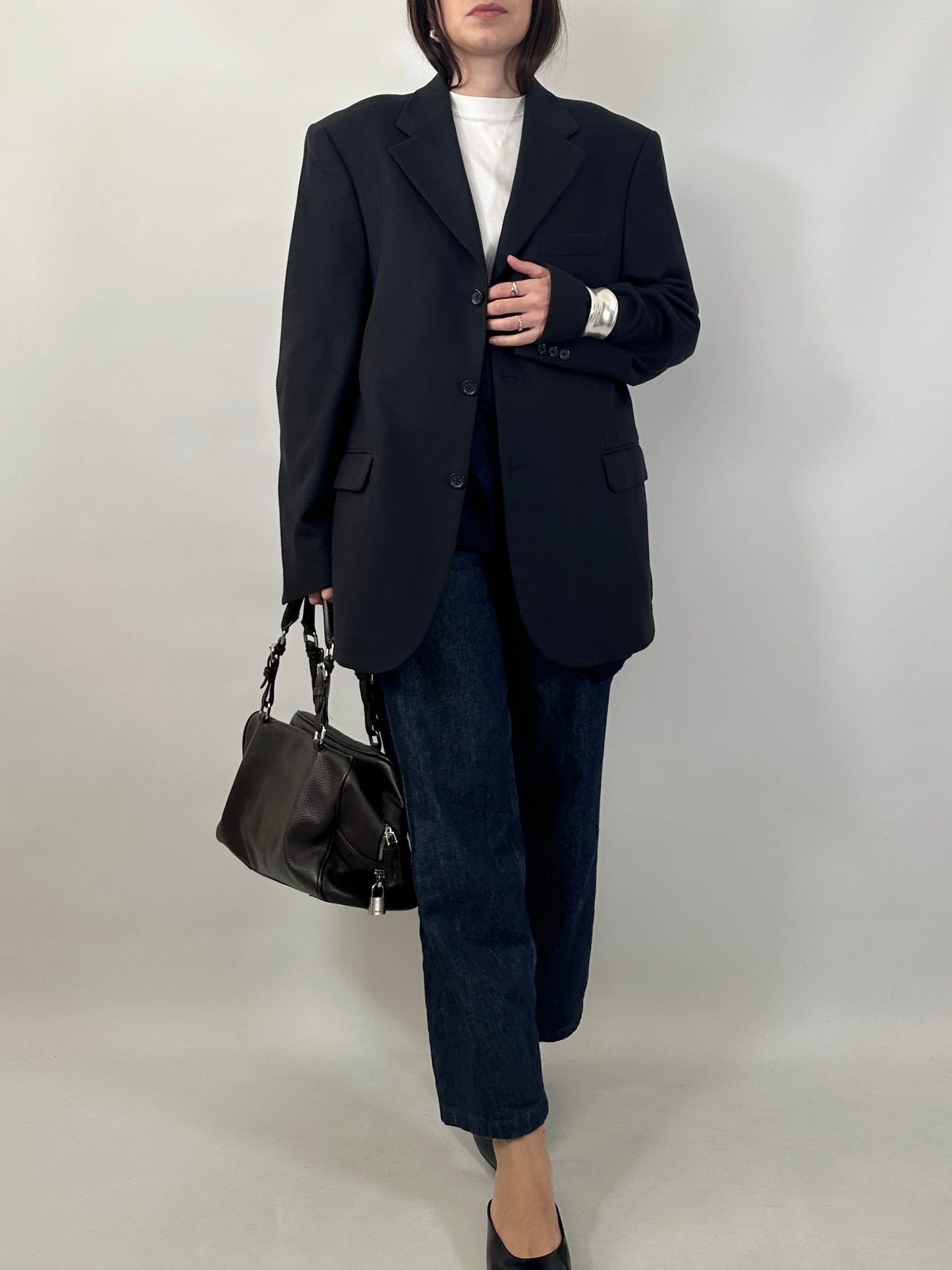 Tailored Cashmere Blend Blazer