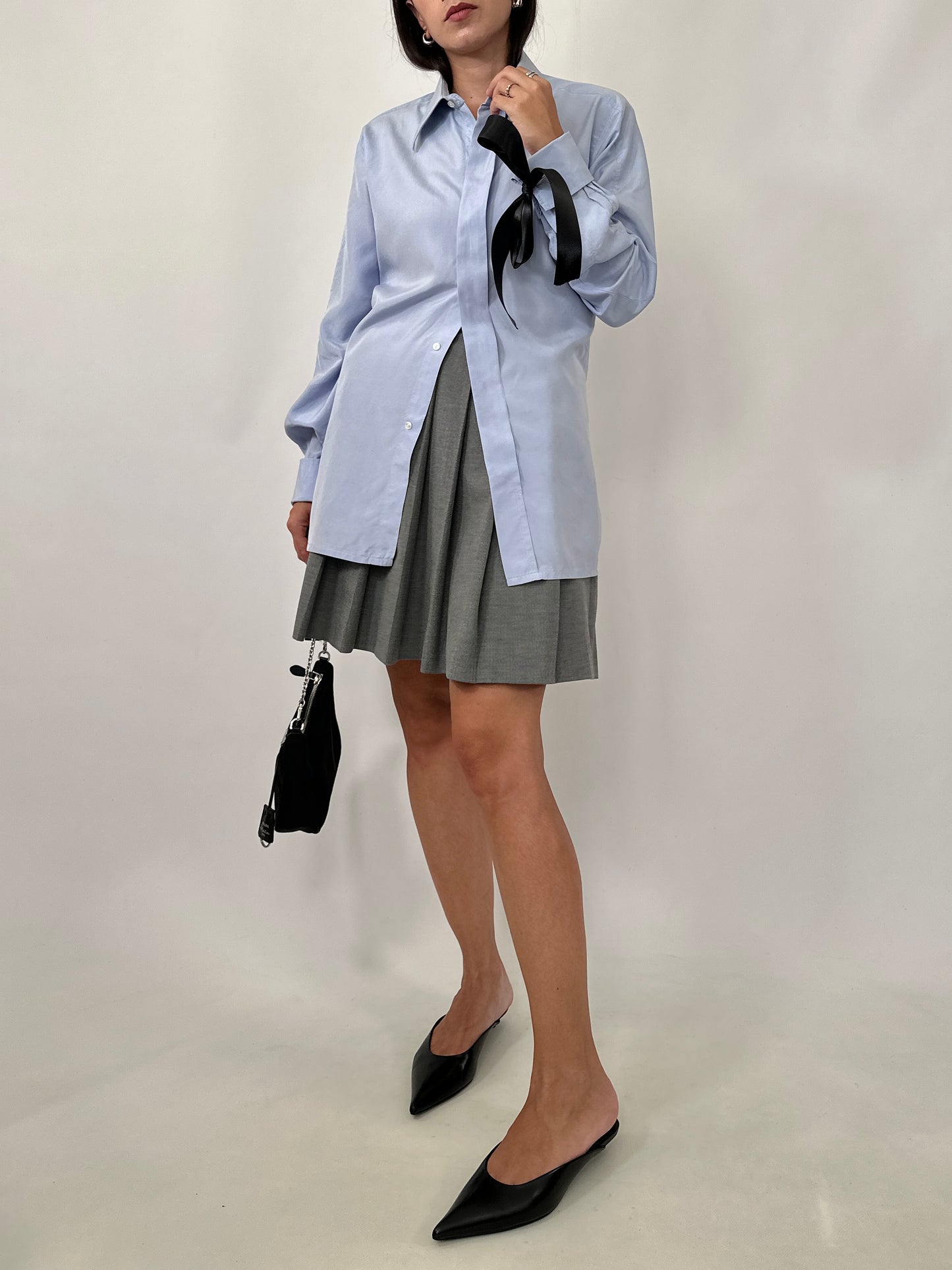 Pierre Cardin Silk Shirt with French Cuffs