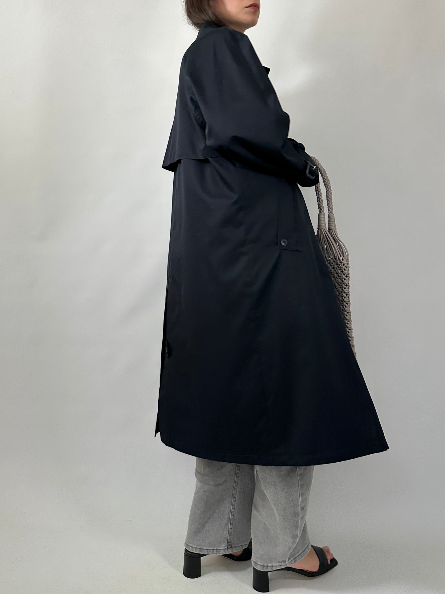 British Style Rain Mac Coat