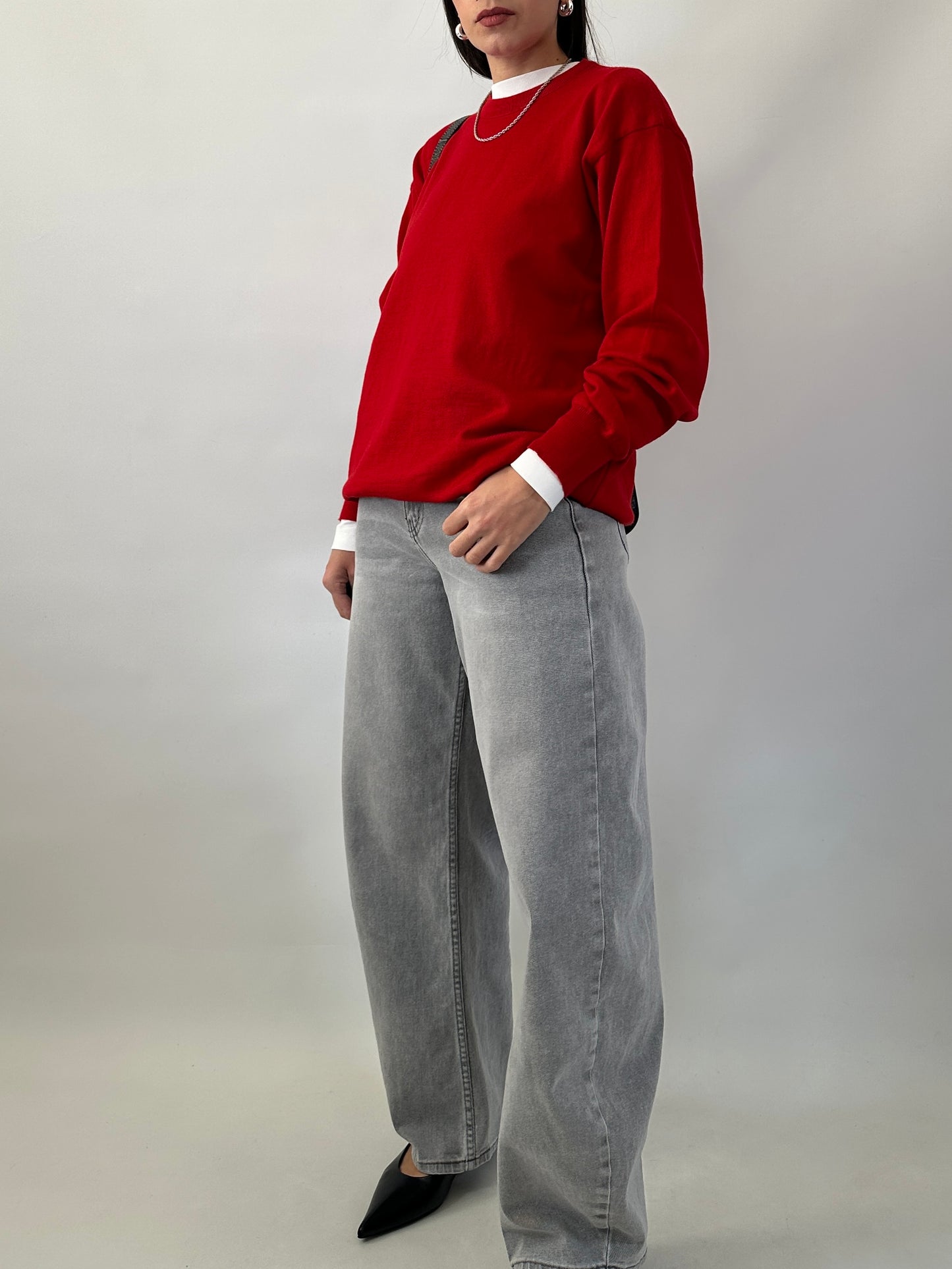 Essential red sweater