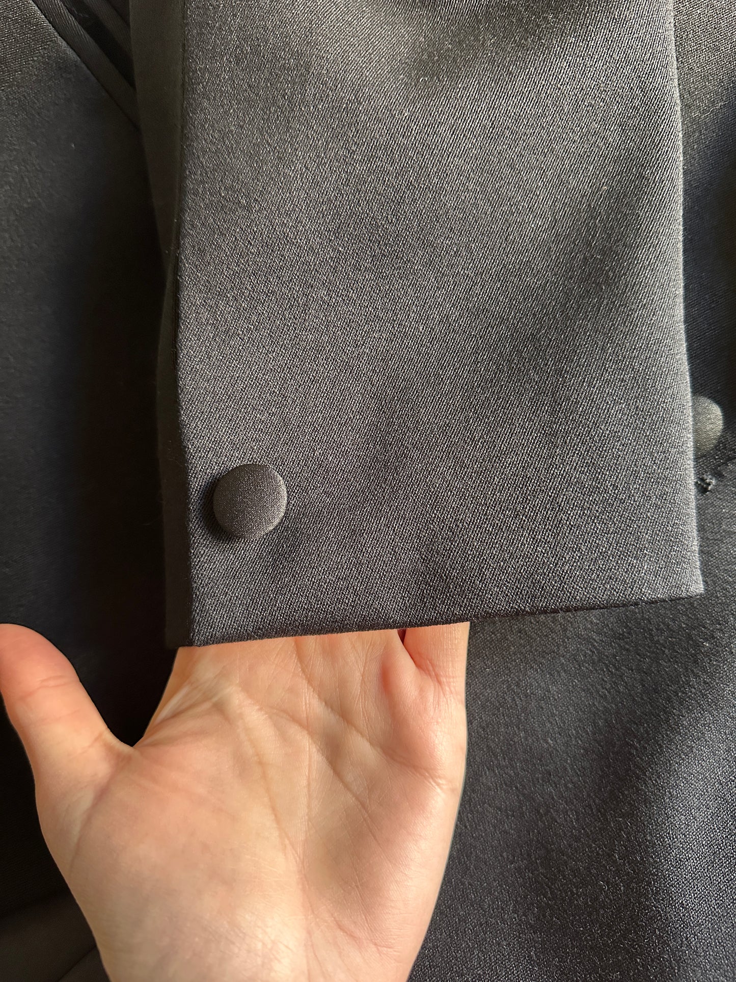 Vintage Black Tuxedo Blazer