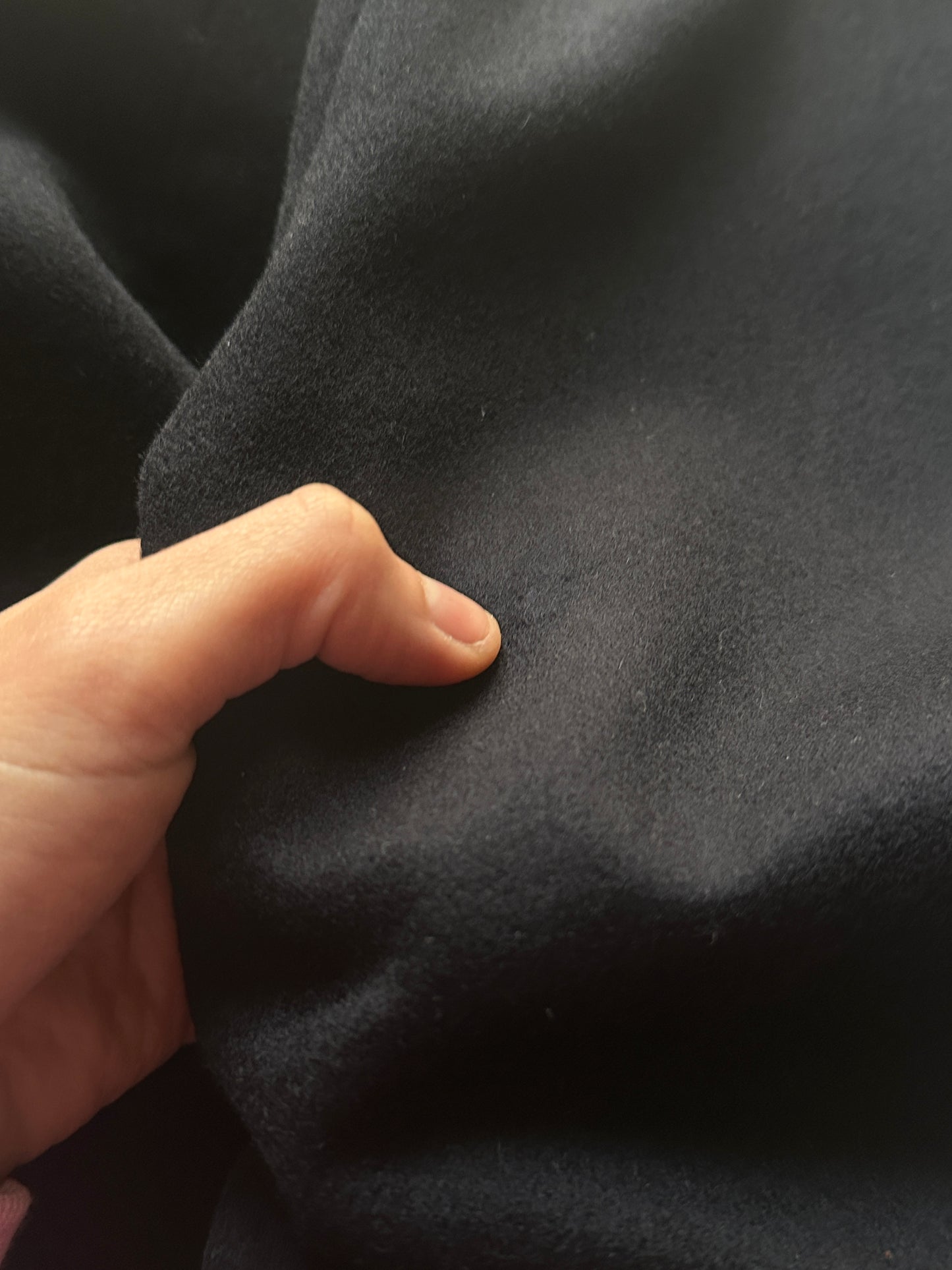 Vintage Navy Cashmere Blend Blazer