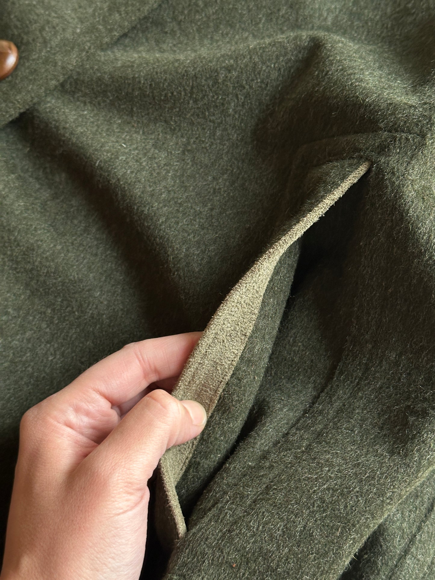 Original Green Loden Wool&Alpaca Coat