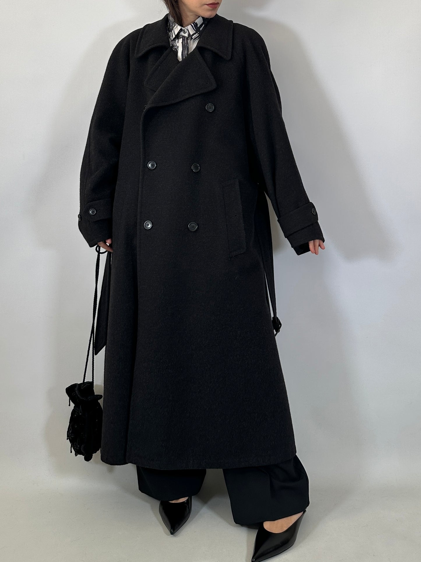 Pierre Cardin Vintage Wool & Cashmere Long Coat