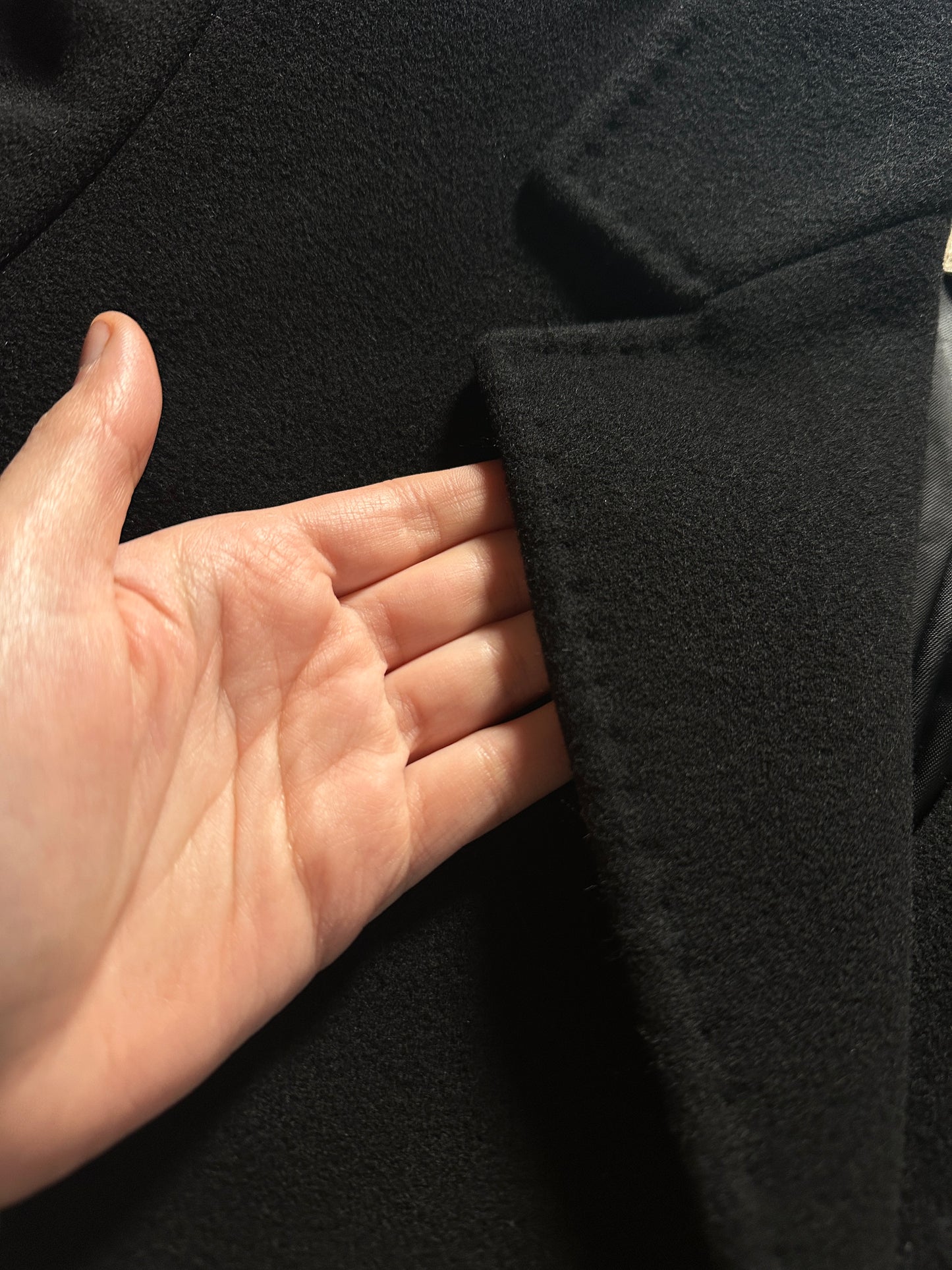 Long Tailored Wool&Cashmere Coat