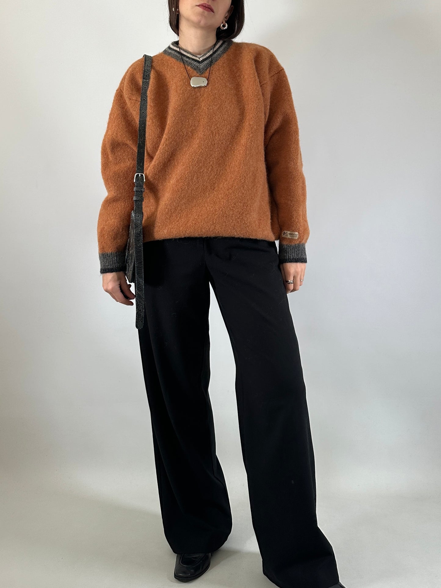 Columbia Sportswear 90s Shetland wool sweater