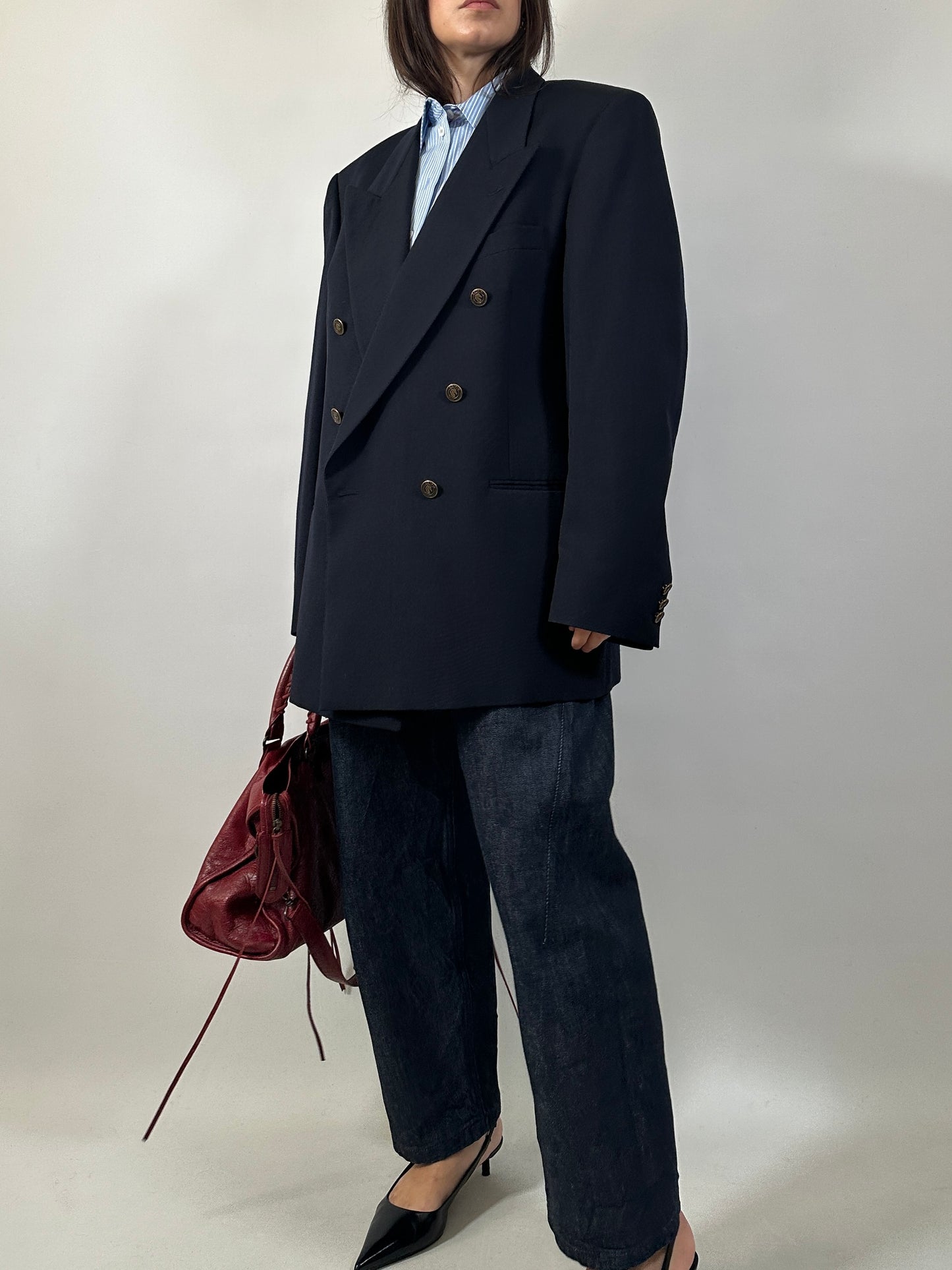 Pierre Cardin Oversized Tailored Vintage Blazer