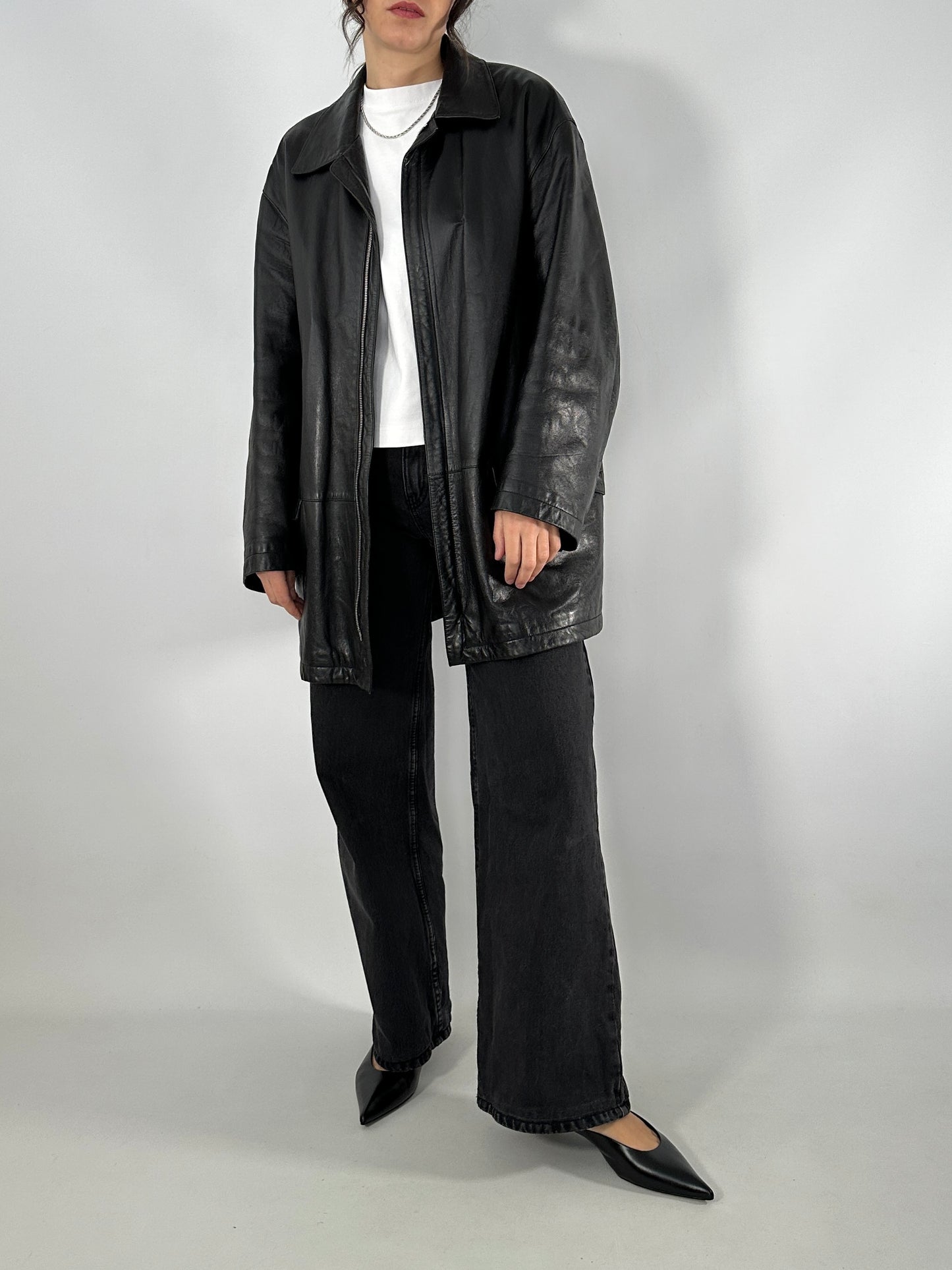 Hugo Boss lambskin jacket